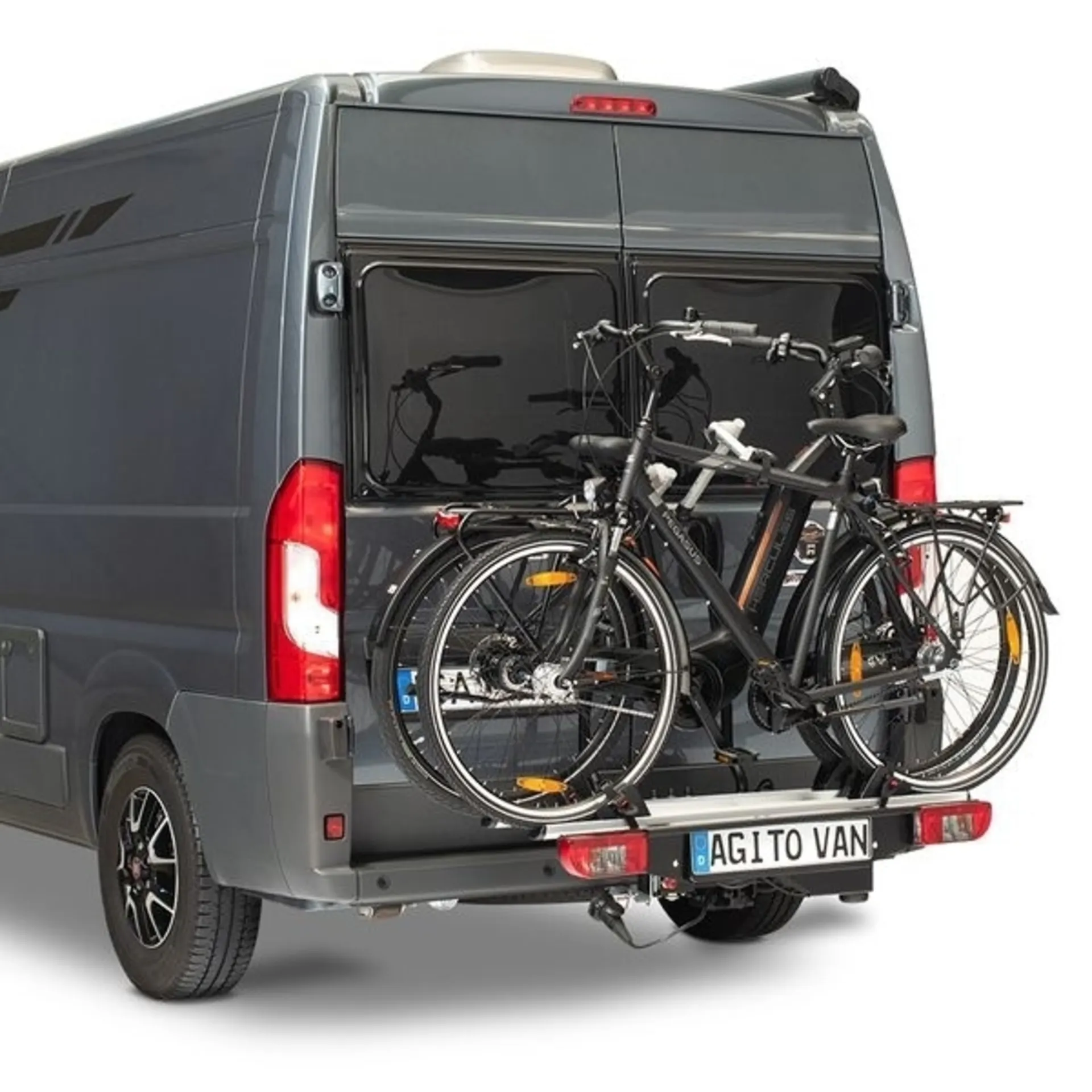 Sawiko AGITO VAN Heckträgersystem mit schwenkbarem Fahrradträger (max, 60kg)