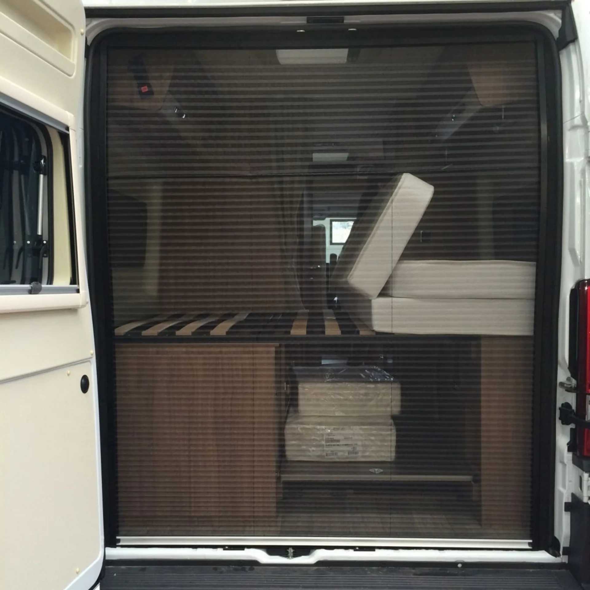 Plissee Fliegenschutztür Fiat Ducato für Heckklappe