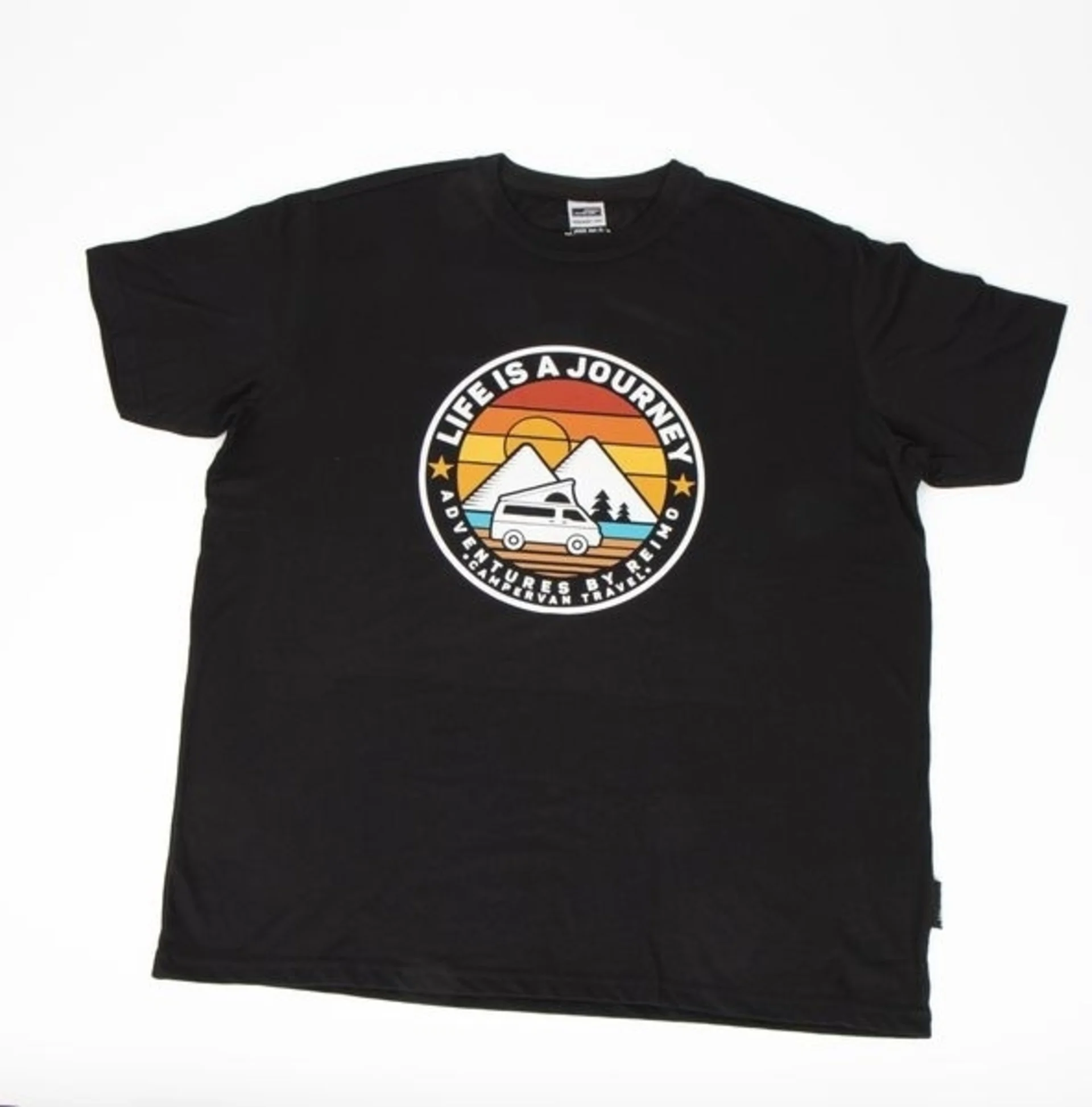 T-shirt LIFE IS A JOURNEY hommes taille S