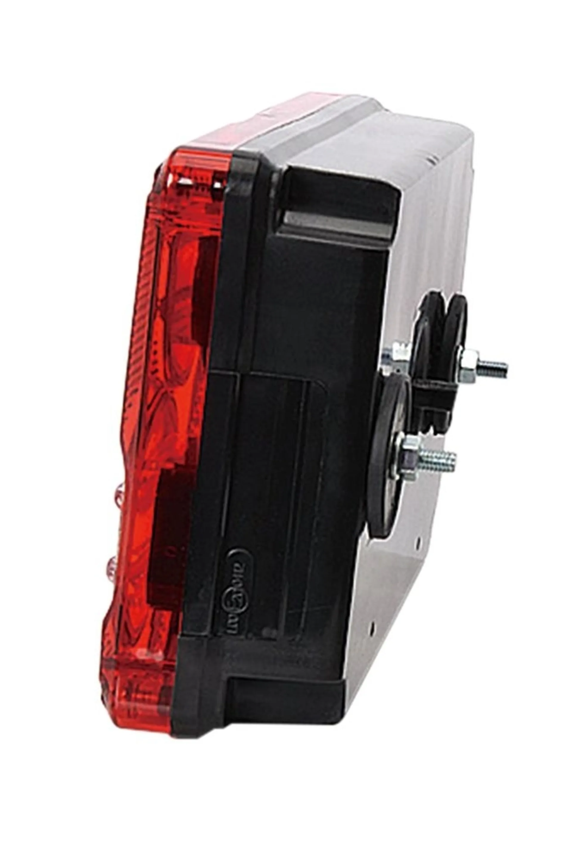 WAS - Hybrid-Schlussleuchte 12/24 V rechts 232 x 142 x 60 mm, mit RFL, NSL, Blinker: Glühlampe, Rest: LED