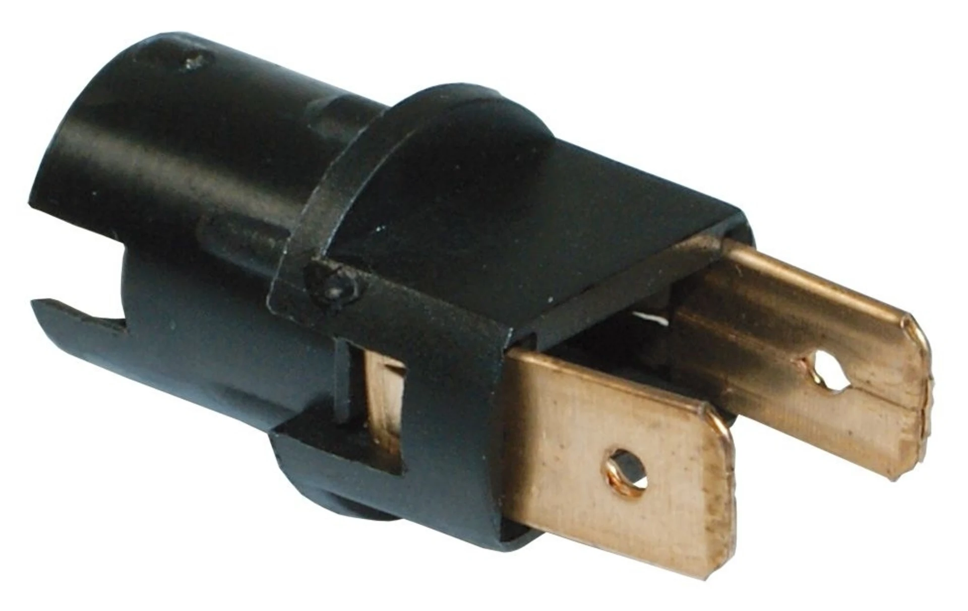 Lampenfassung 2-pol. W2.1x9.5d Flachst.