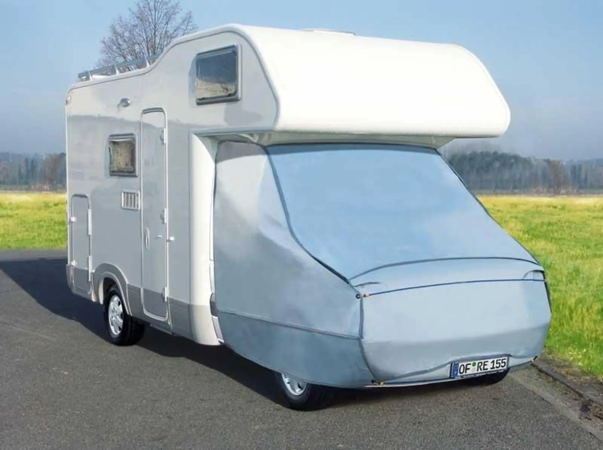Wohnmobil-Schutzhülle für Fahrerhaus und Motorhaube - Ducato 2002, Fiat/Sprinter/Ford - Isoflex Thermohaube