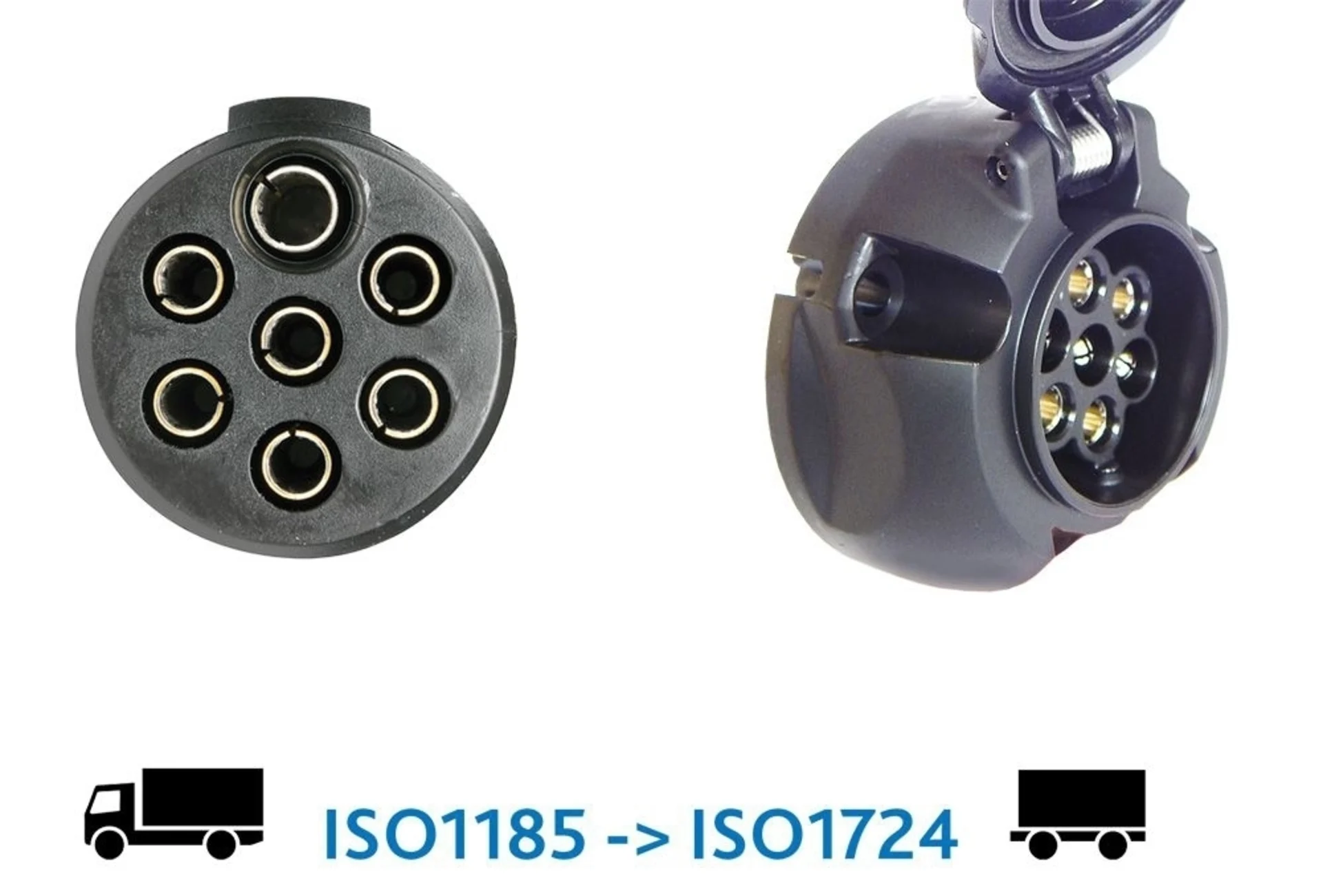 Adaptateur 7 pôles EURO vers 7 pôles CH