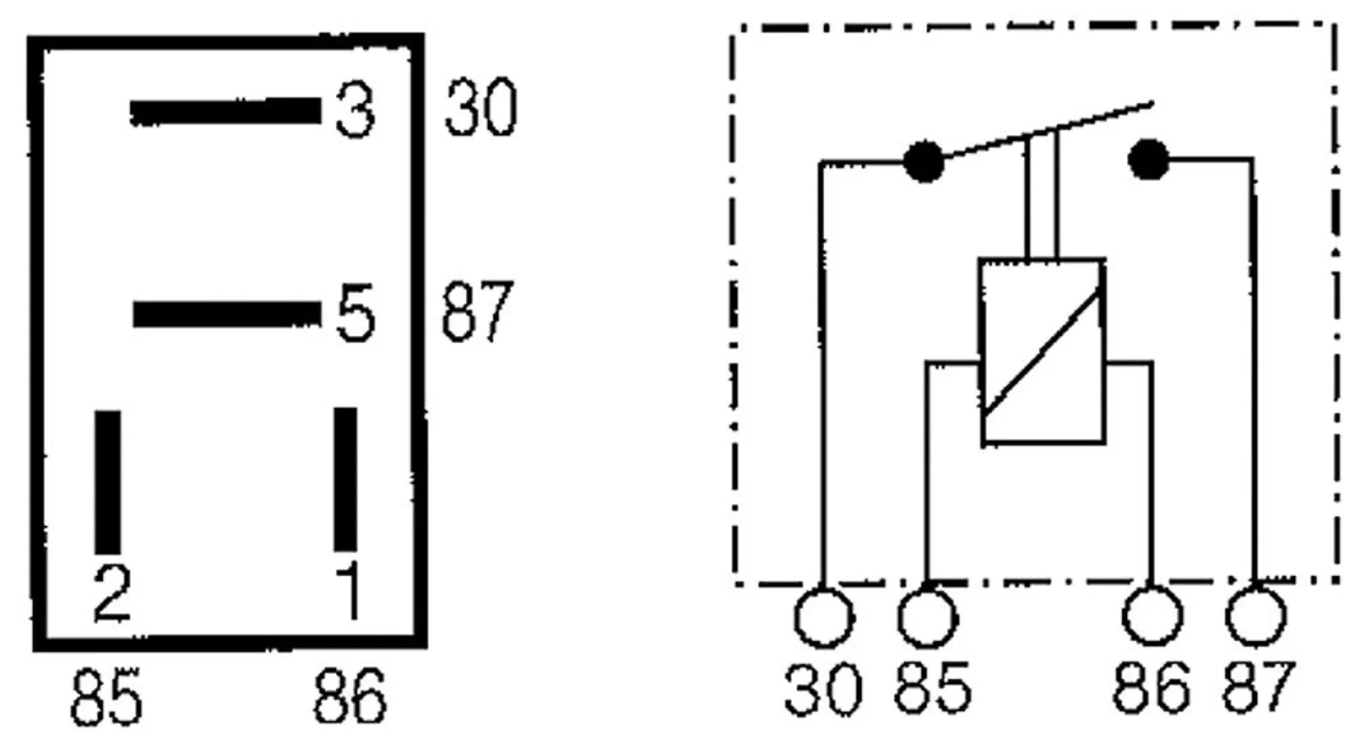 Micro-Relais 12V 25A