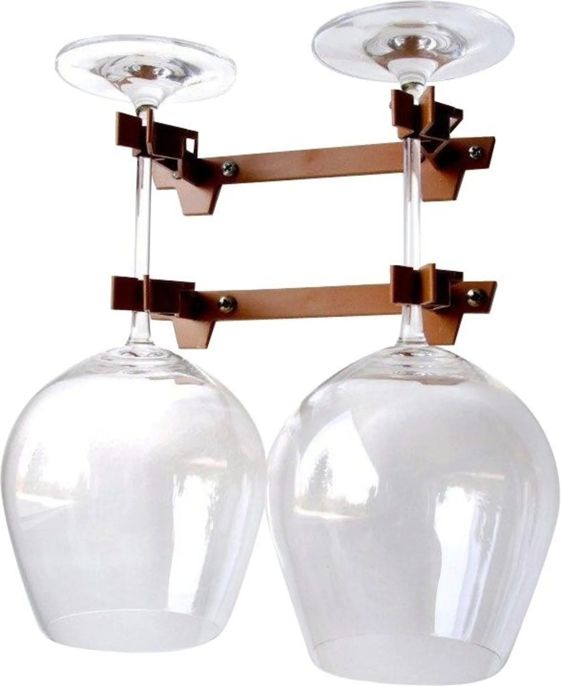 Doppelhalter Rotweingläser für 2 Gläser