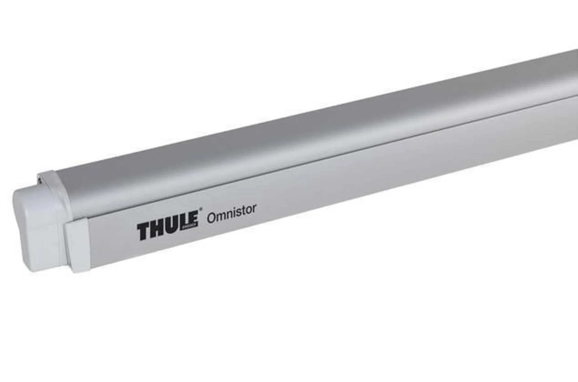 Thule Omnistor 4900 Markise 4.5m Mystic Grau mit weissem Gehäuse