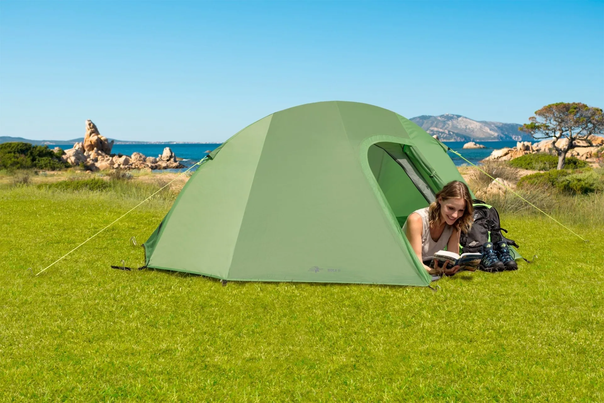 Mountain Guide Nola II Alu DG Tente de trekking