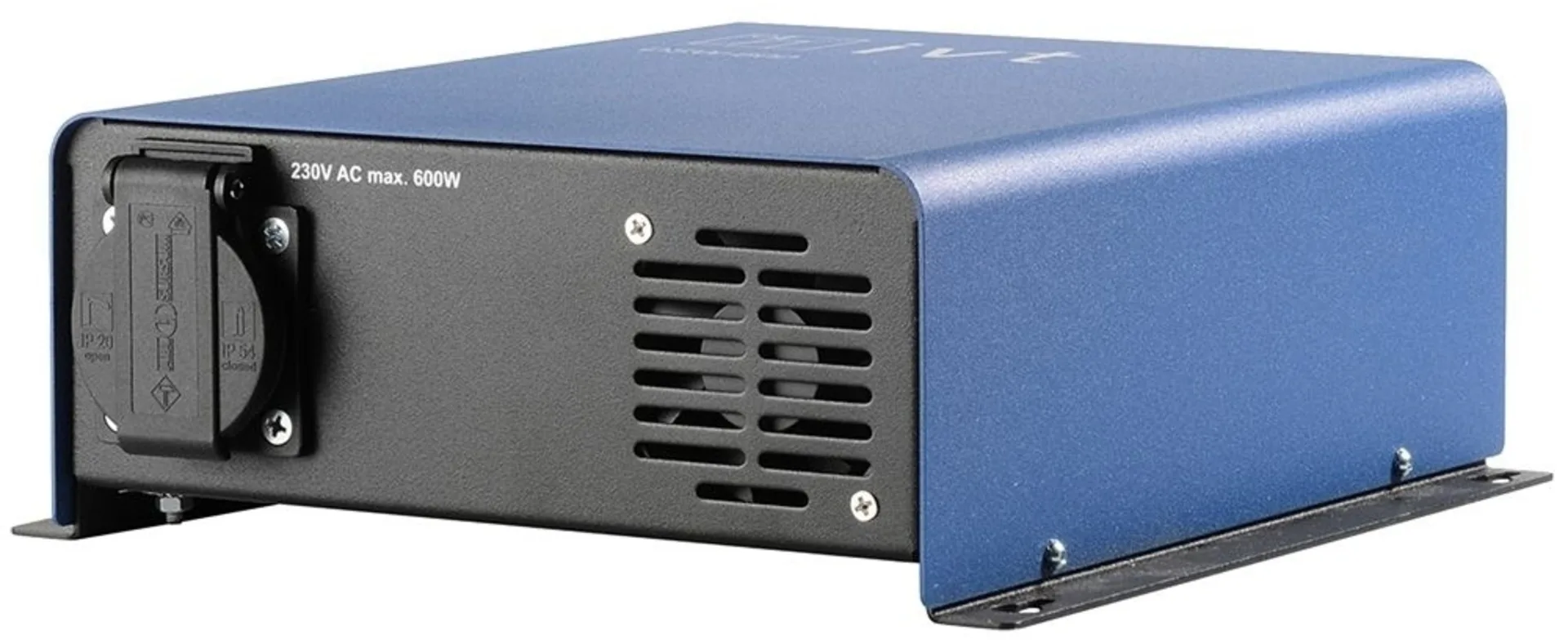 Sinus-Wechselrichter 24->230V 600W 277x234x88mm