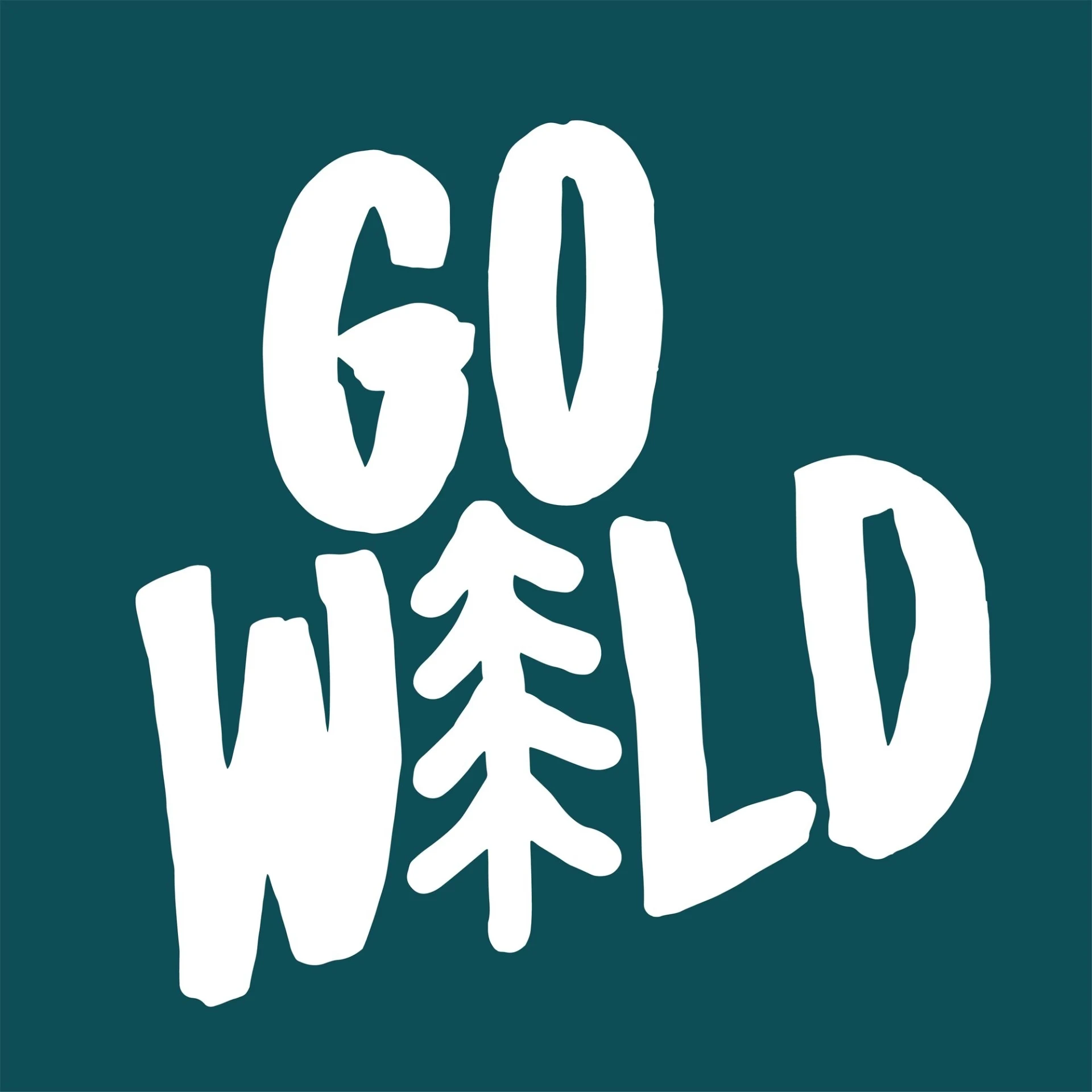 Advanture Shop Autoaufkleber Go Wild 15 x 15 cm weiß Advanture Shop Autoaufkleber Go Wild 15 x 15 cm weiß