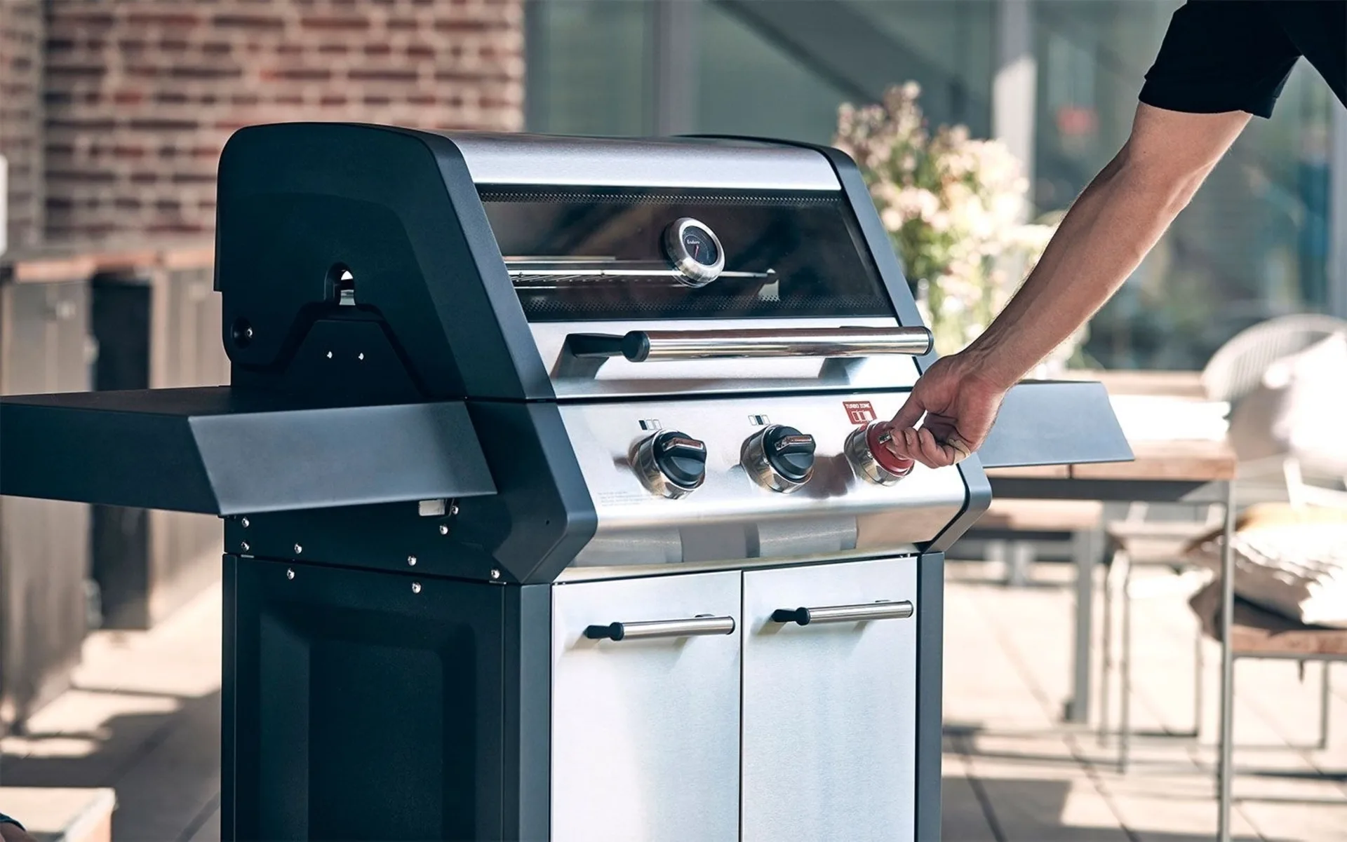 Enders Monroe ProX 3 S Turbo Gasgrill