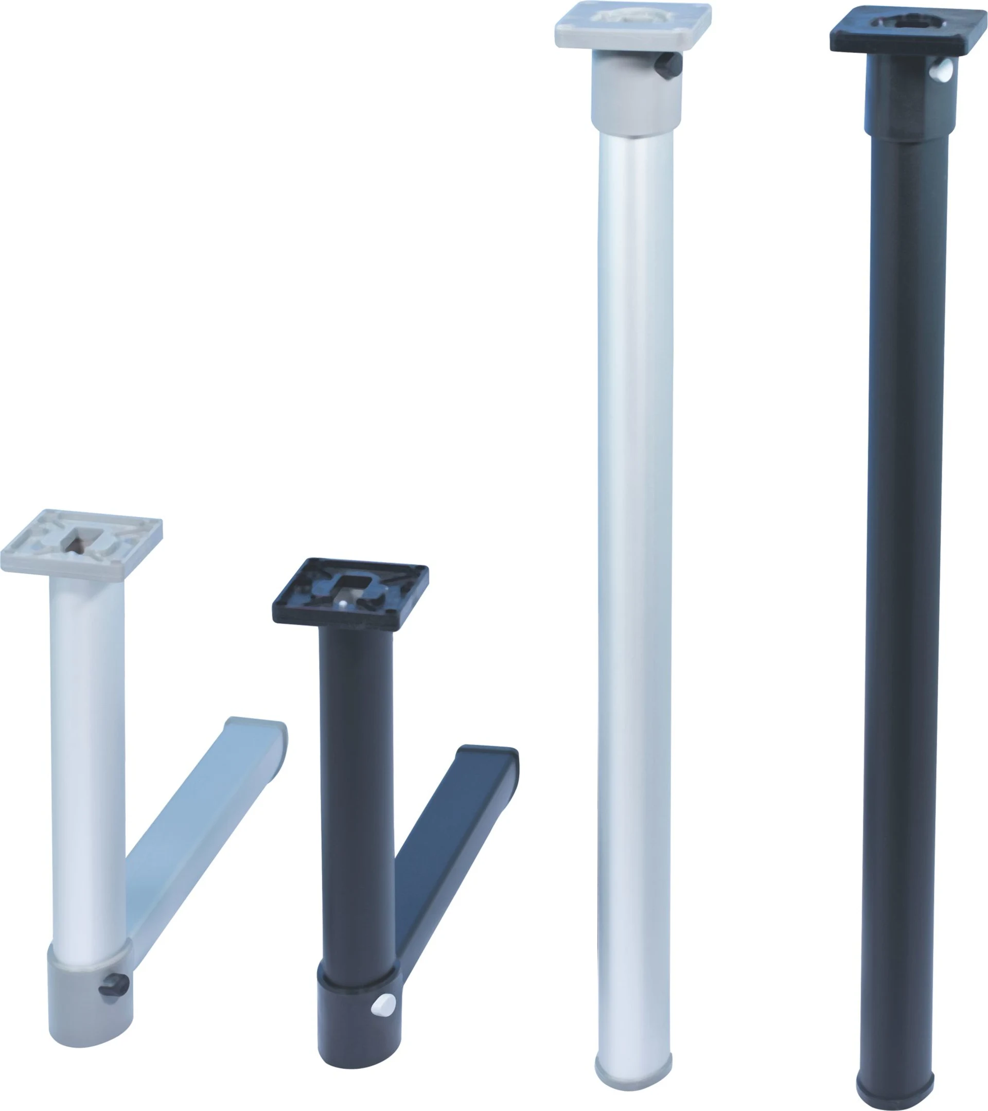 Knorz Gelenktischfuß schwarz Gelenk mittig 675/315 mm Knorz Gelenktischfuß schwarz Gelenk mittig 675/315 mm