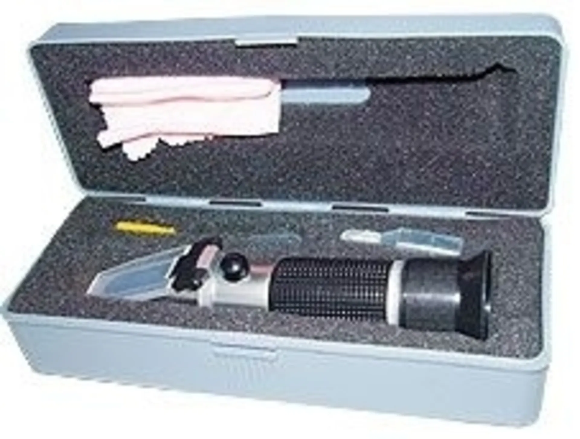 Refraktometer f. Frostschutz/Batt.säure
