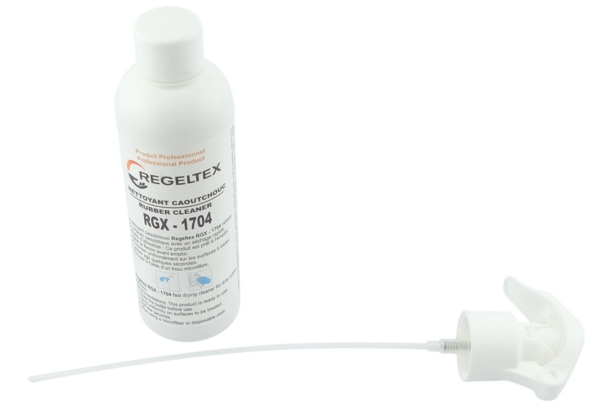Spezialreiniger für Gummi Schutzhandschuhe Sprayflascha à 200 ml