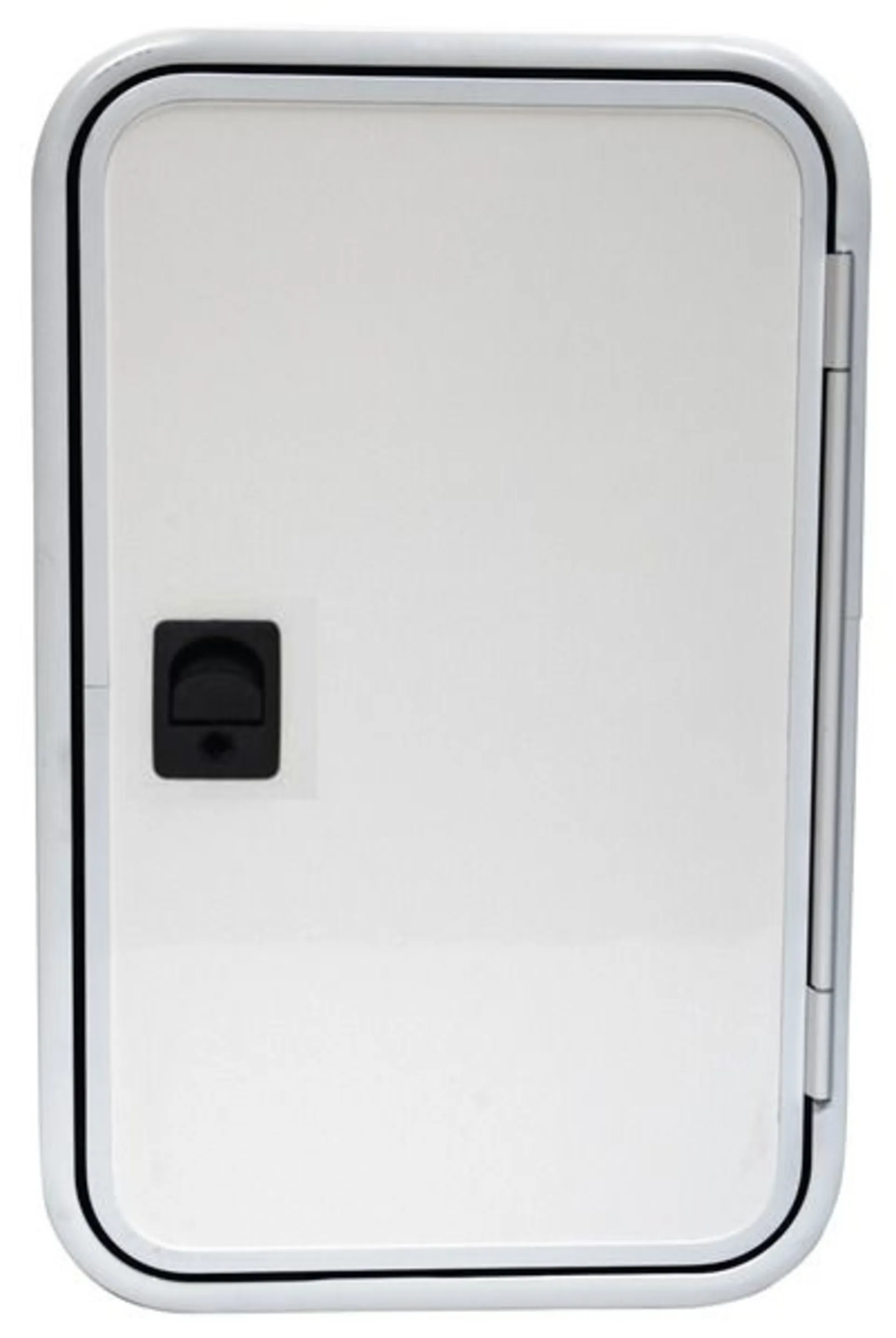 Weisse Caravantür im System 2000 mit Schloss - 1700x525 mm