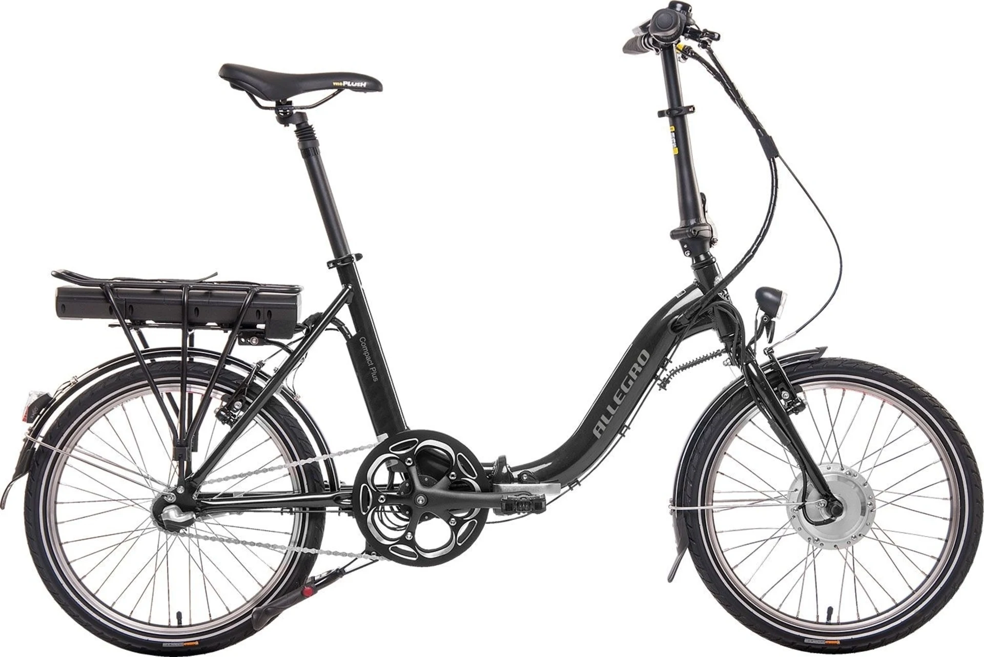 Allegro Compact Plus vélo électrique pliable noir