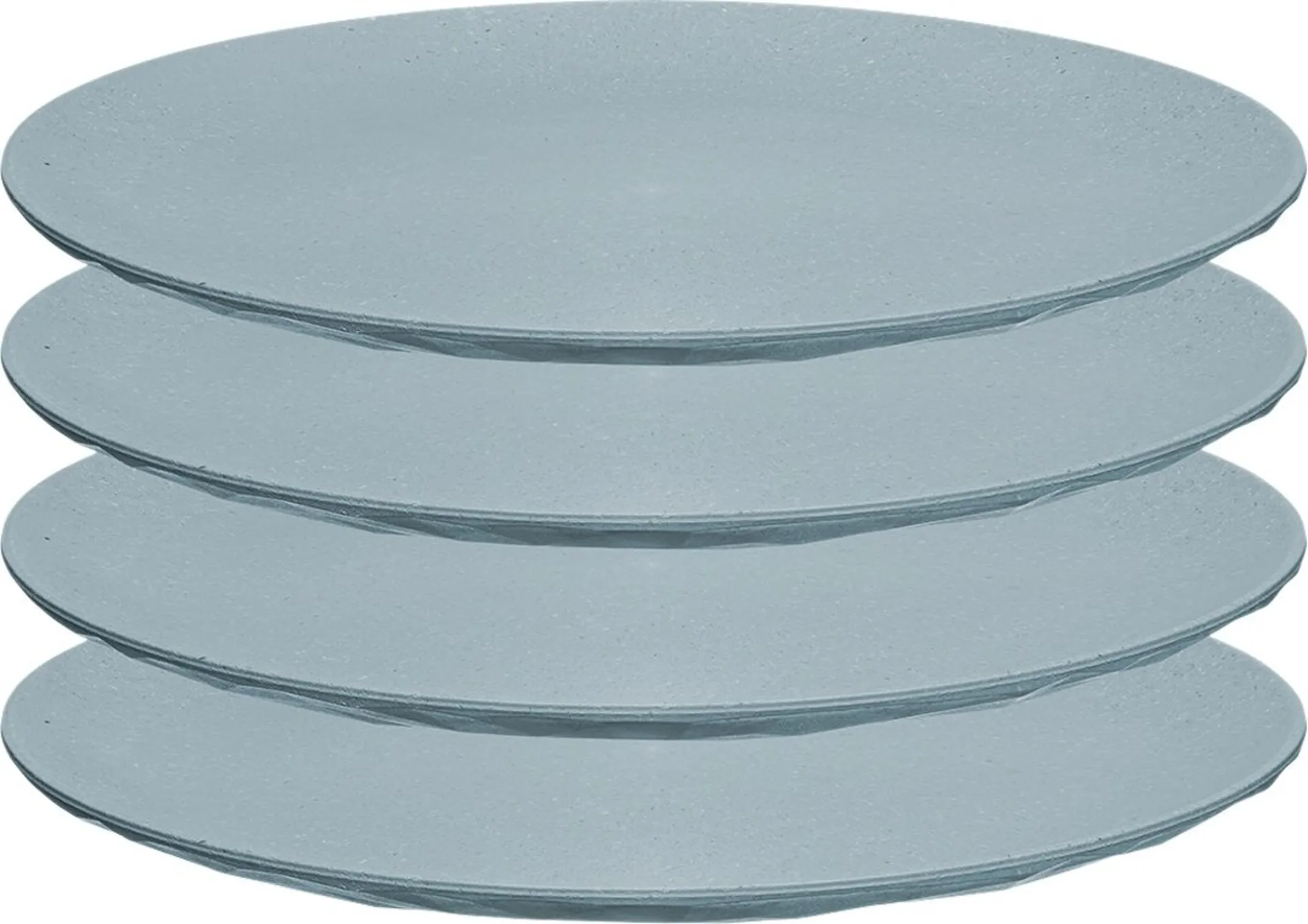 Assiettes Koziol Club Plate 260 mm, lot de 4 (plates) - Nature Flower Blue Assiettes Koziol Club Plate 260 mm, lot de 4 (plates) - Nature Flower Blue