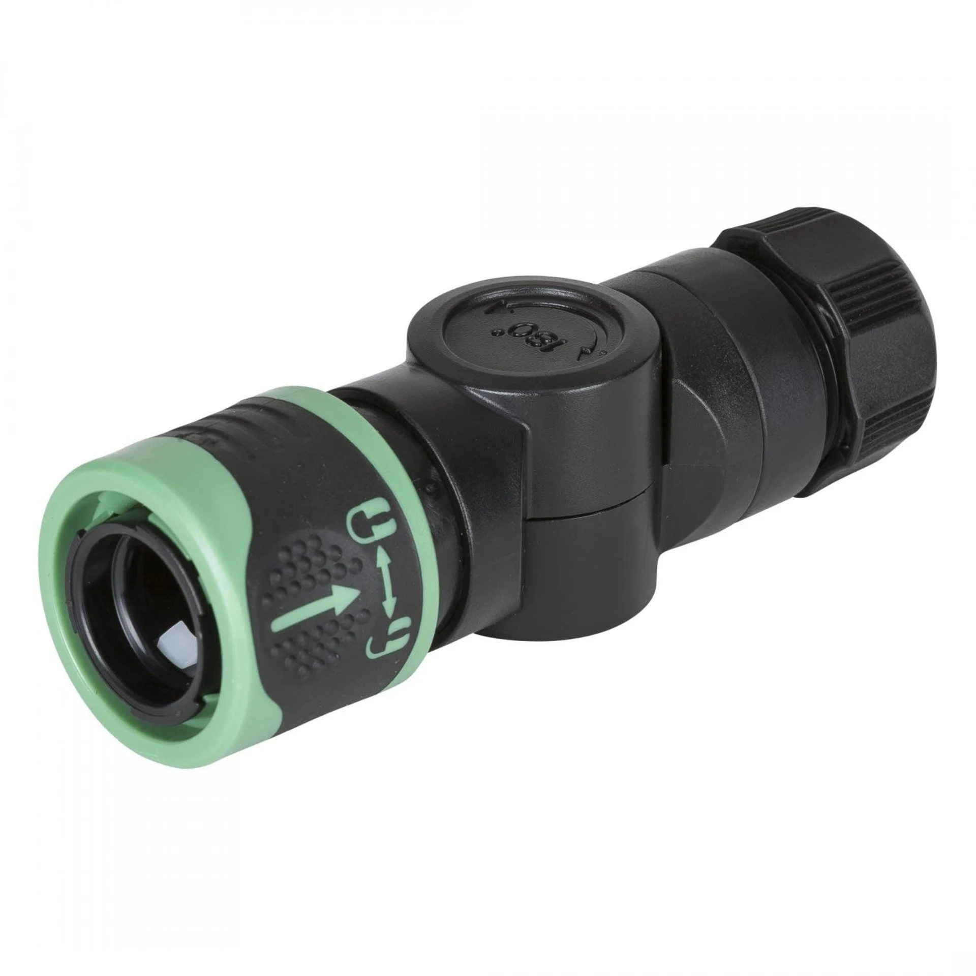 Adaptateur coudé pour tuyau d'eau de 1/2