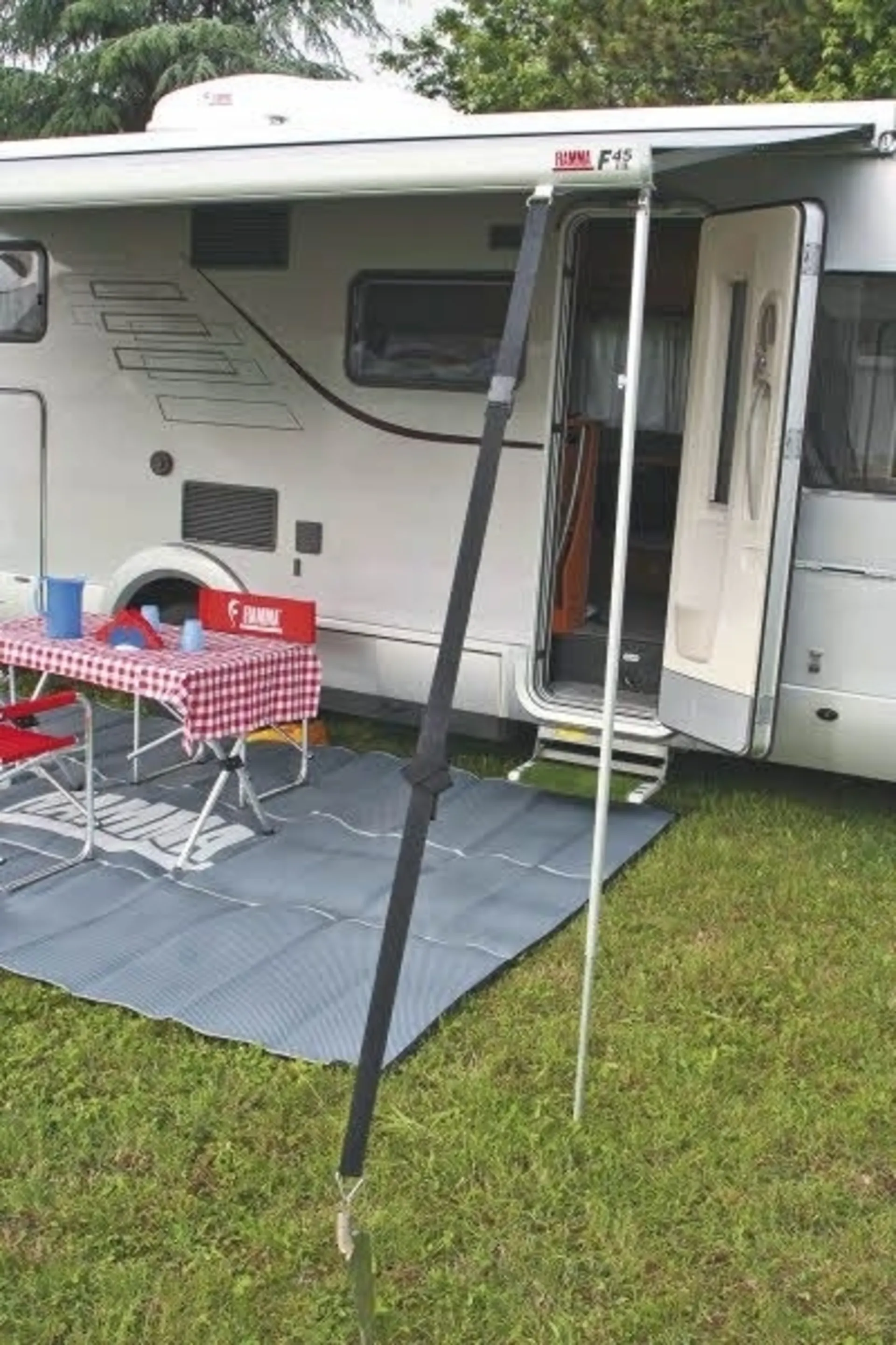 Fiamma Tie Down S Spanngurte Schwarz 300 cm