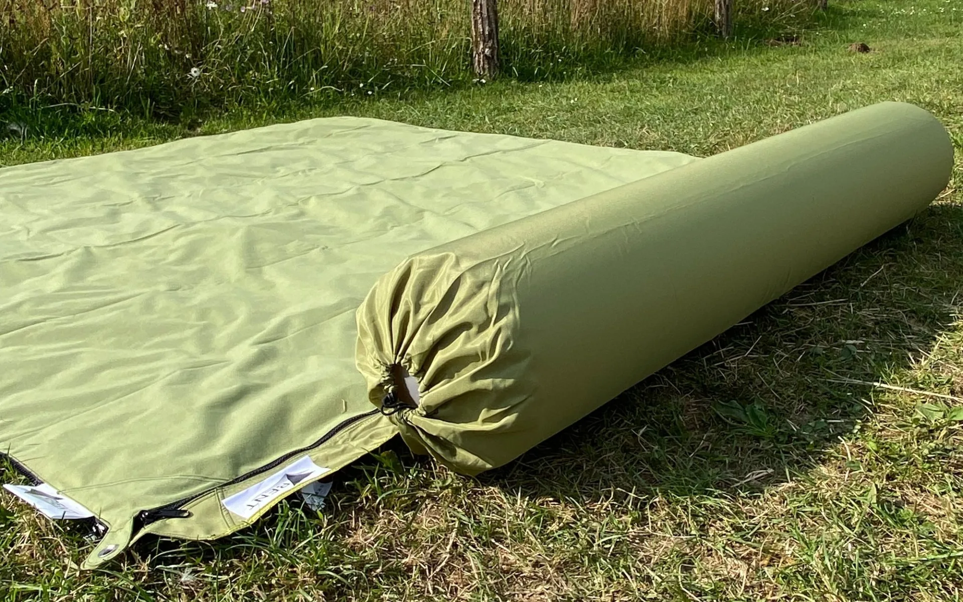 Bent Kissenrolle Zip-XL Lounger moos