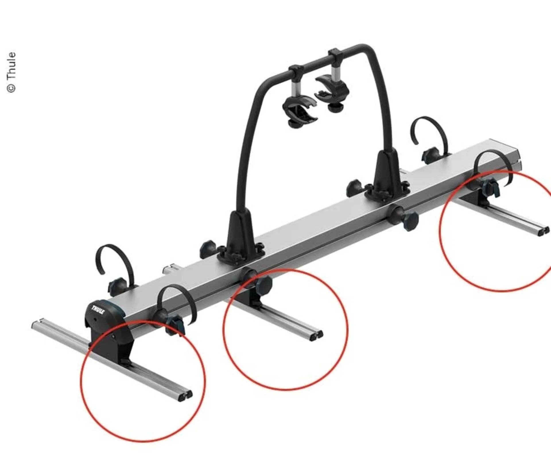 Thule Montageschienen für Fahrradträger Velo Slide 70cm
