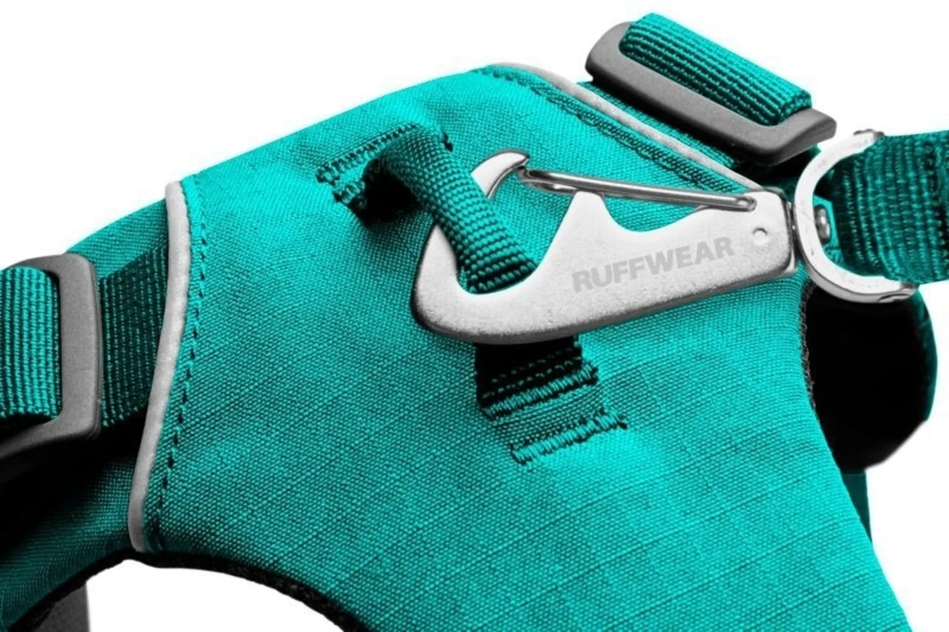 Ruffwear Front Range harnais rembourré pour chien Aurora Teal S