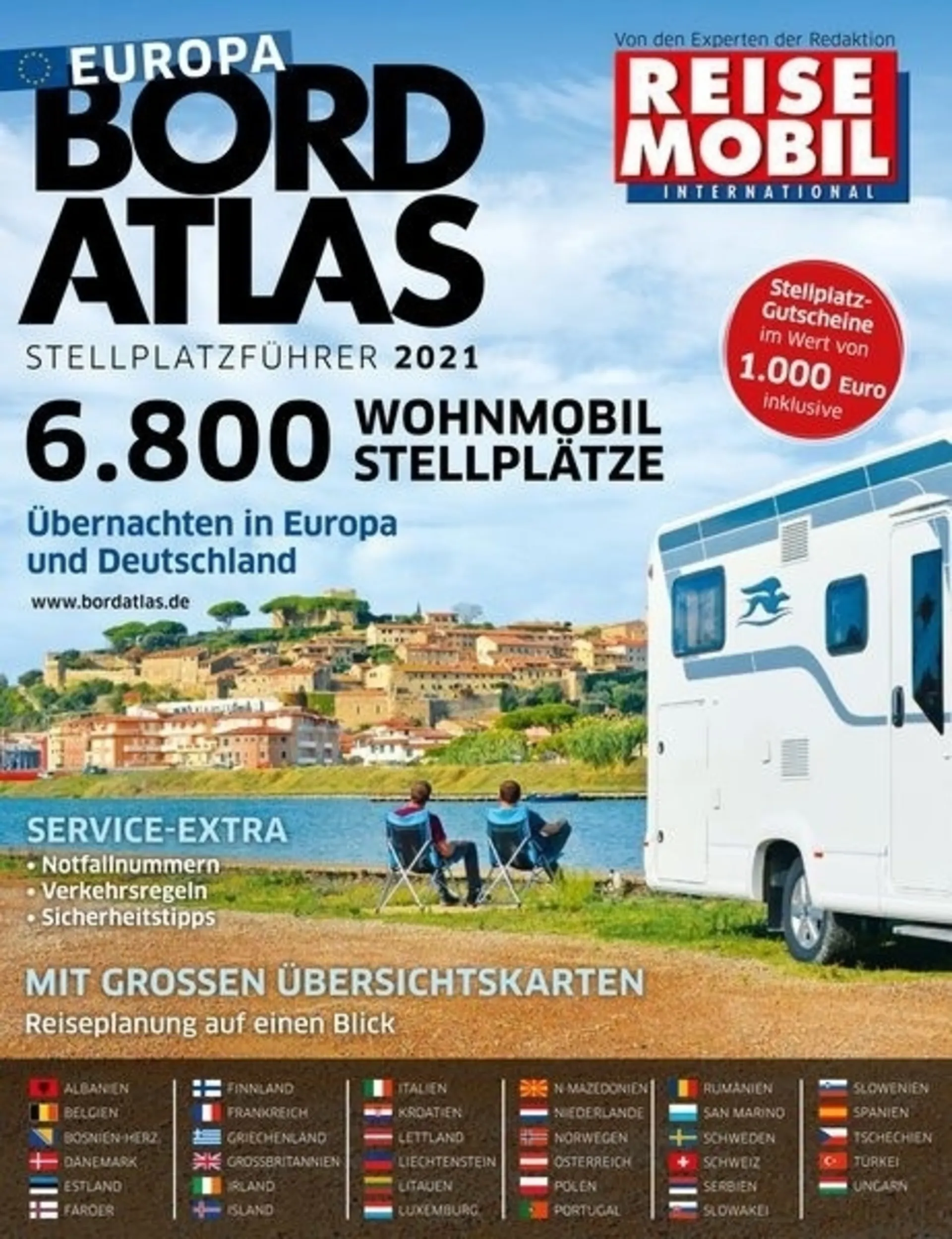 Bordatlas Stellplatzführer 2021