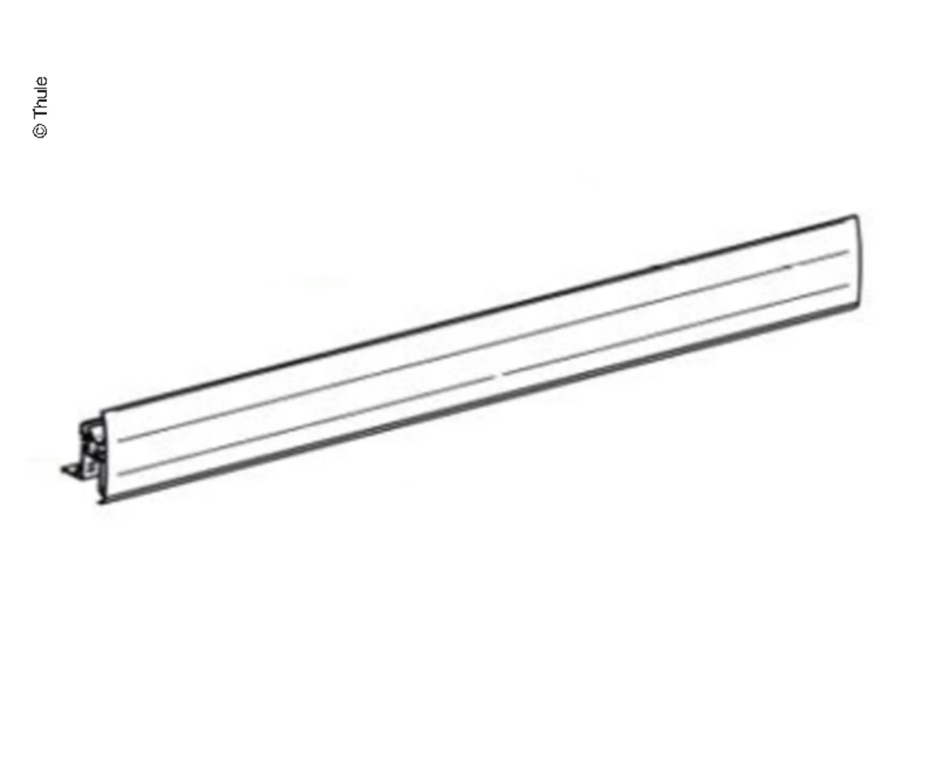 Thule Frontblende für Markise Omnistor 8000 5,5 Meter - Farbe Weiß Thule Ersatzteilnummer 1500600908
