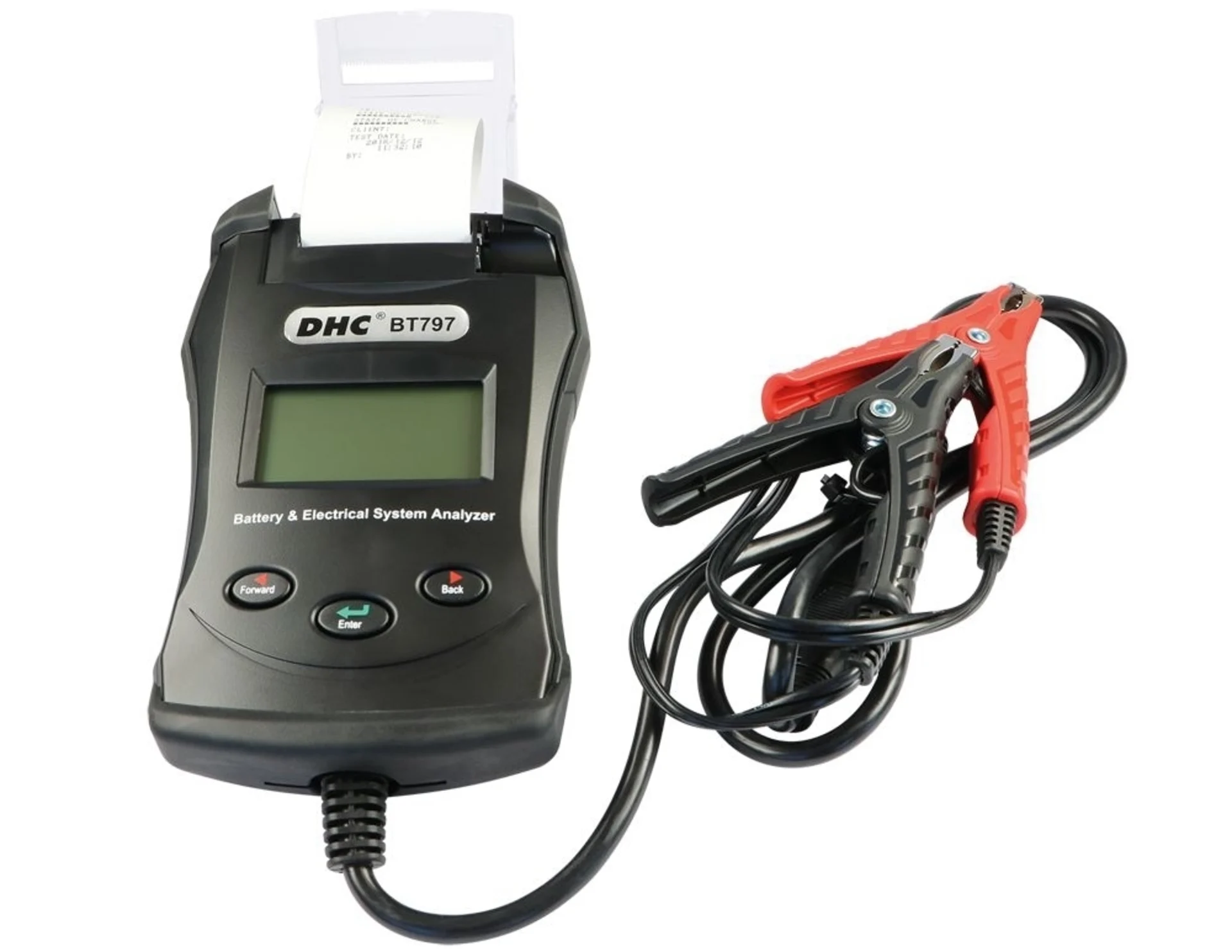 Professioneller Batterie- und Alternatortester mit Drucker