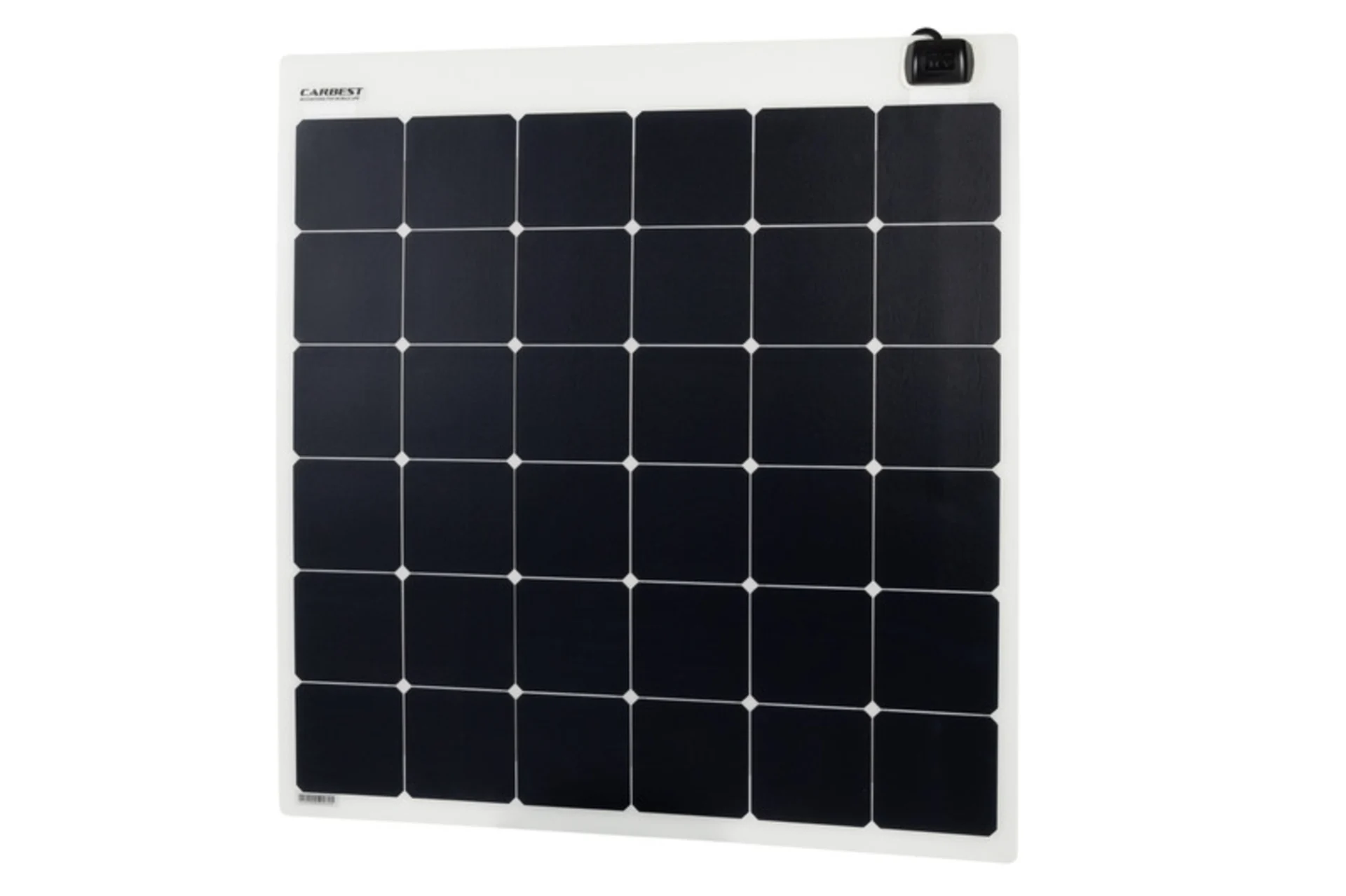 Panneau solaire flexible 135W, 860x800x3mm, surface ETFE, 8m de câble