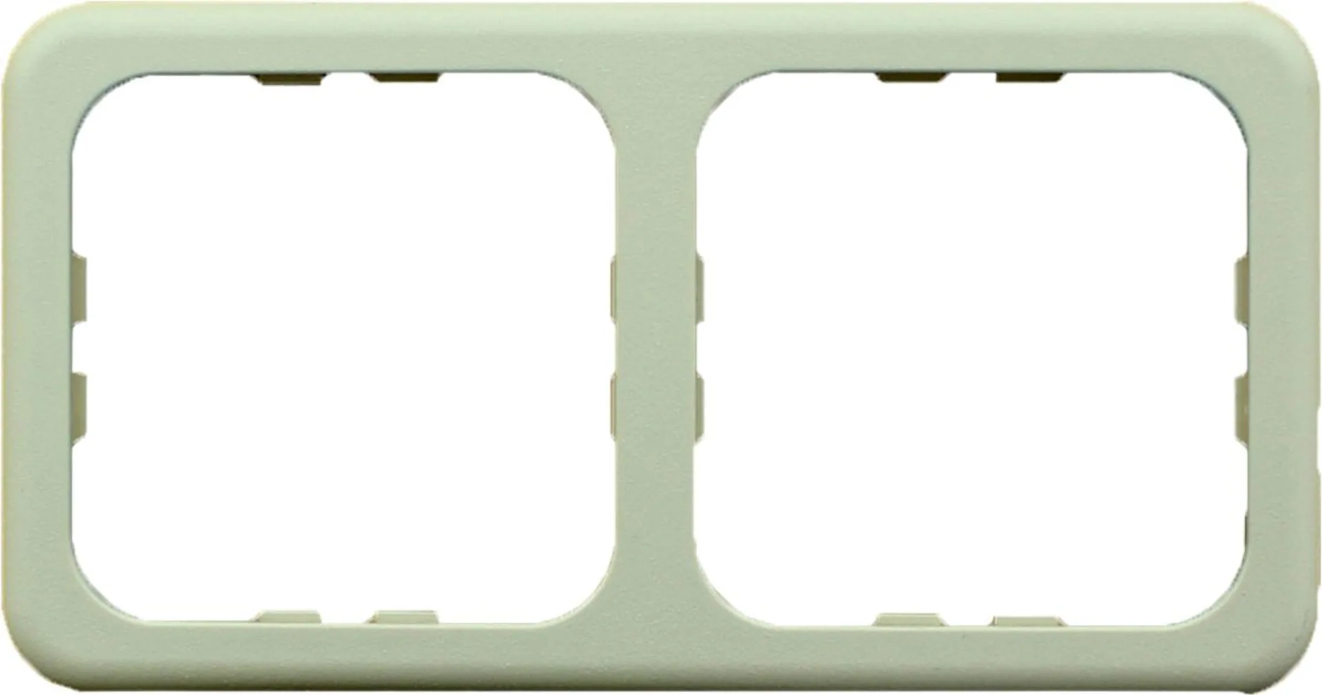 Inprojal System 10.000 Zweifachrahmen STANDARD grau Inprojal System 10.000 Zweifachrahmen STANDARD grau