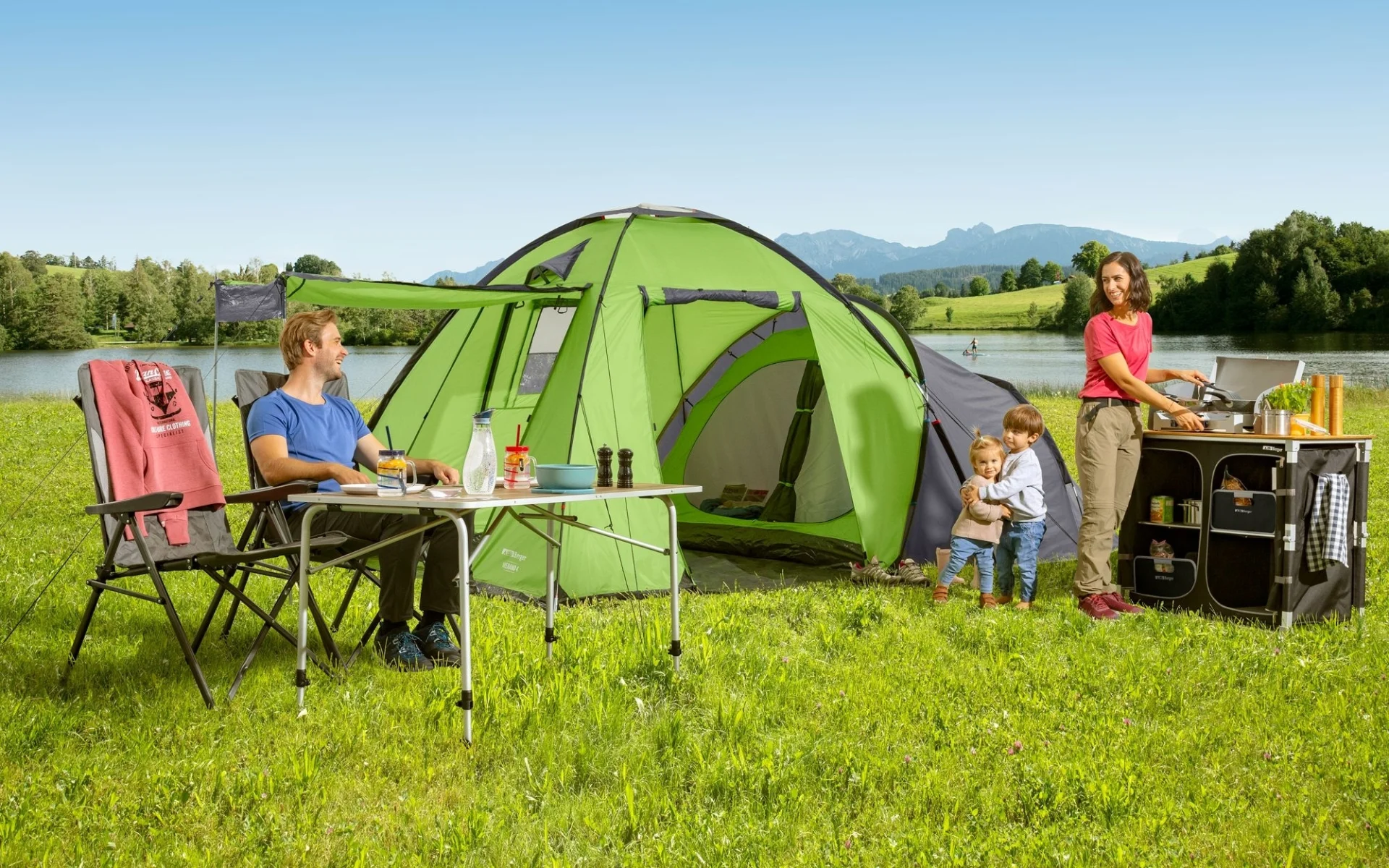 Berger Merano 4 Familienzelt für 4 Personen Berger Merano 4 Familienzelt für 4 Personen