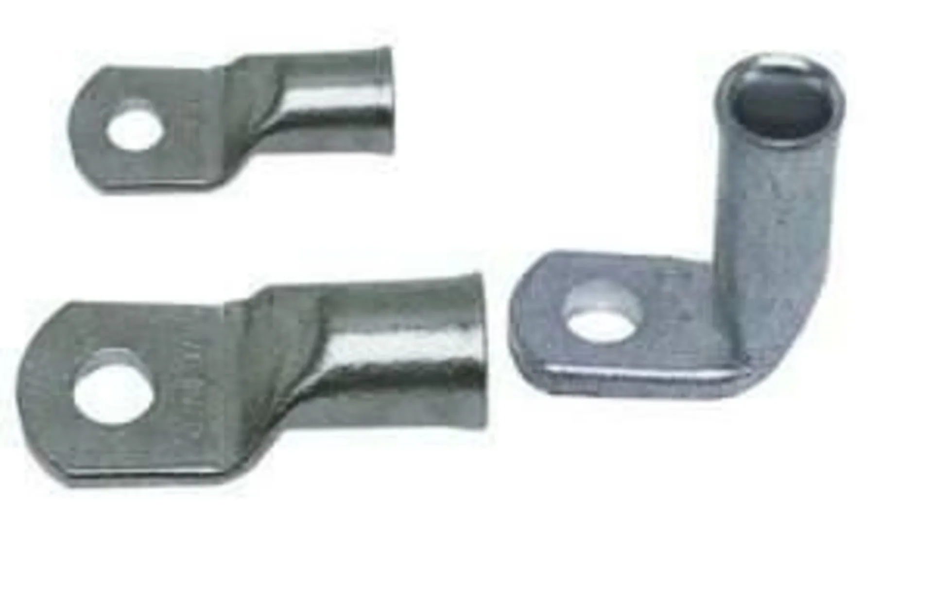 Cosse à sertir avec œillet, coudée à 90° pour section nominale M8/16 mm²