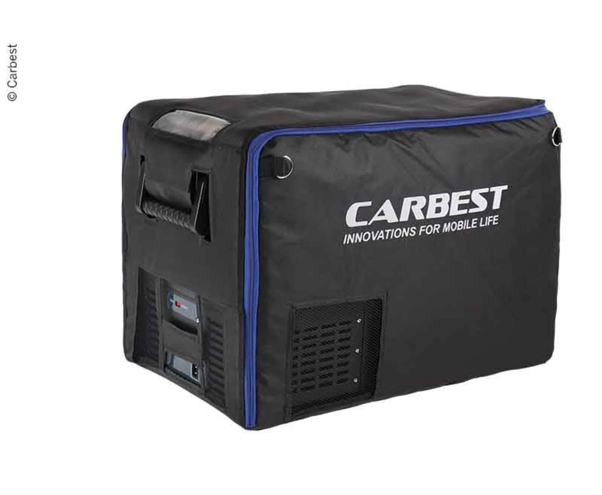 Carbest MaxiFreezer 40 Liter Kompressorkühlbox mit Kühl- und Gefrierfach