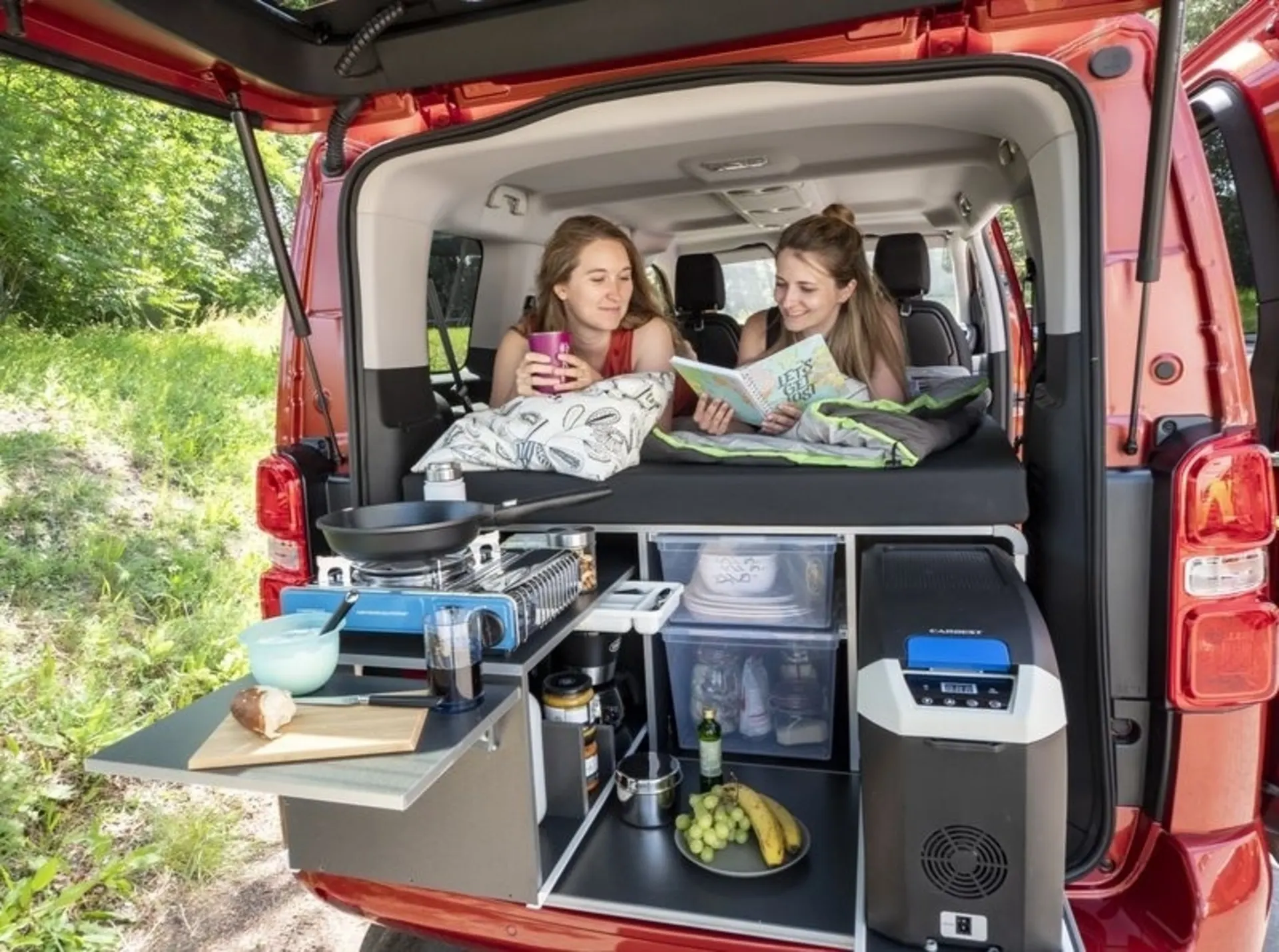 Campingbox M pour VW Caddy et autres minicampers et minivans