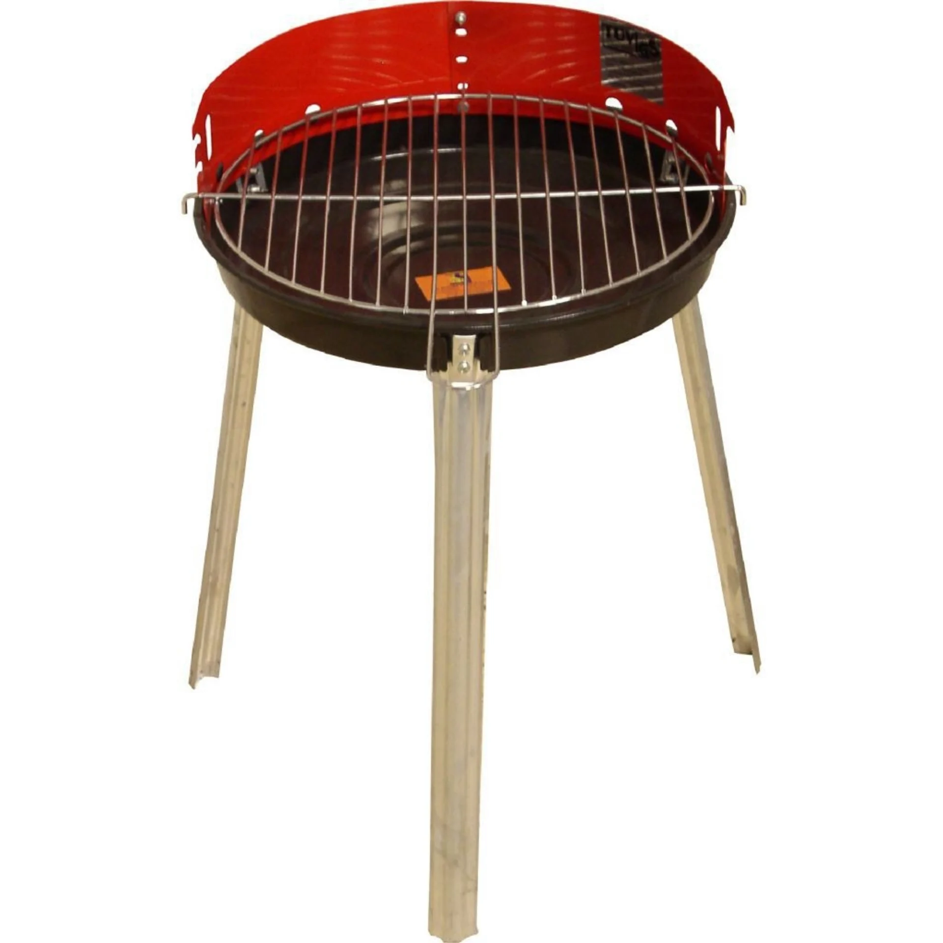 Till Barbecue au charbon de bois / Barbecue rond 35 cm