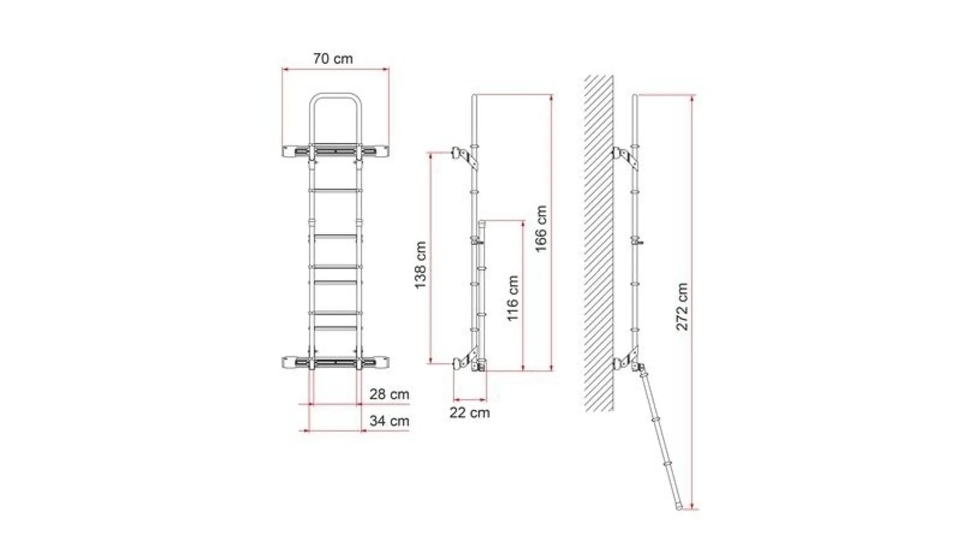 Kit anodisé Bars Deluxe pour Sprinter à partir de 2006 et Crafter de 2006 à 2018