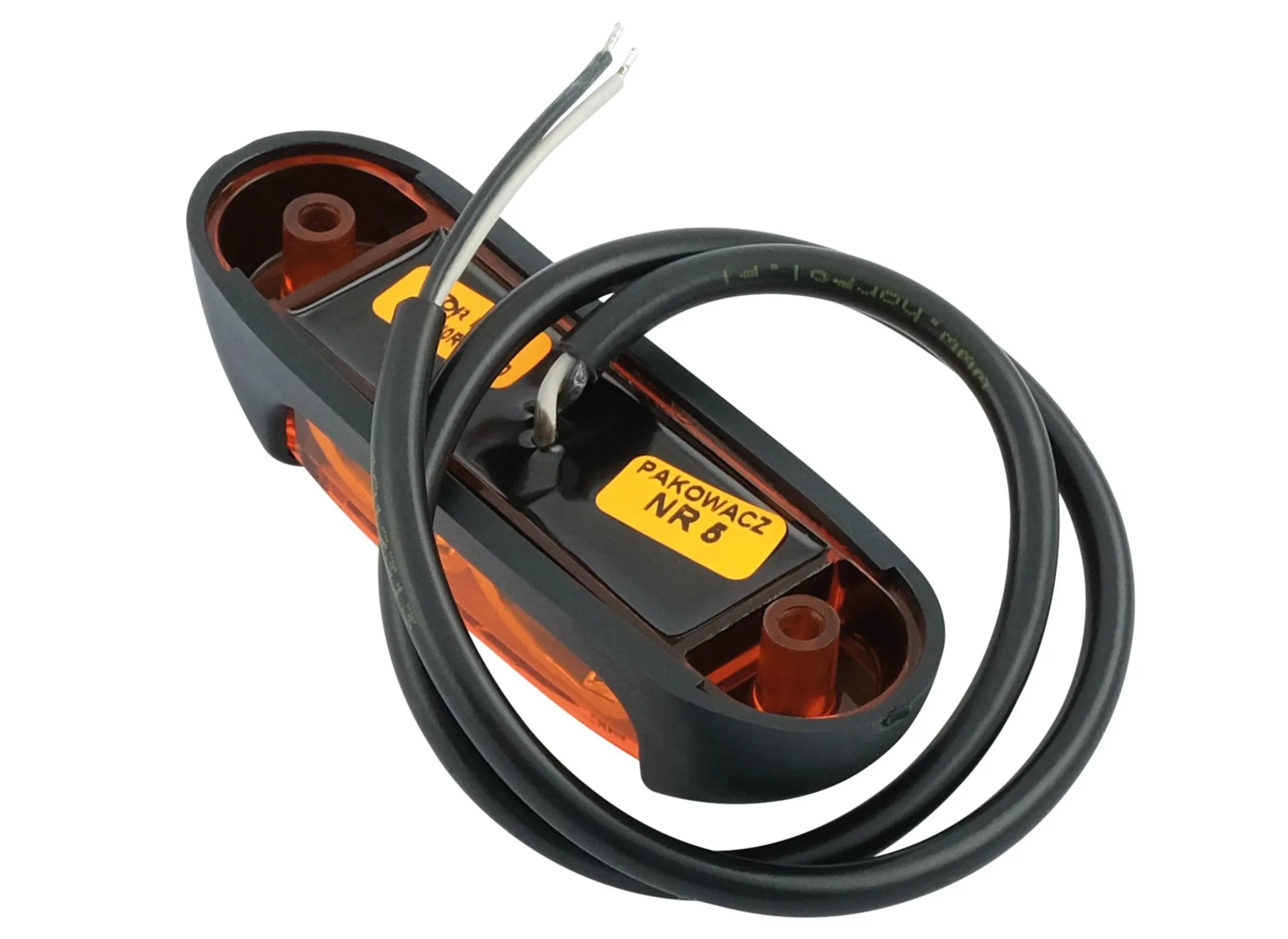 Horpol - LED-Blinkleuchte Kat. 6 110 x 30 x 28 mm, 12/24 V, IP68