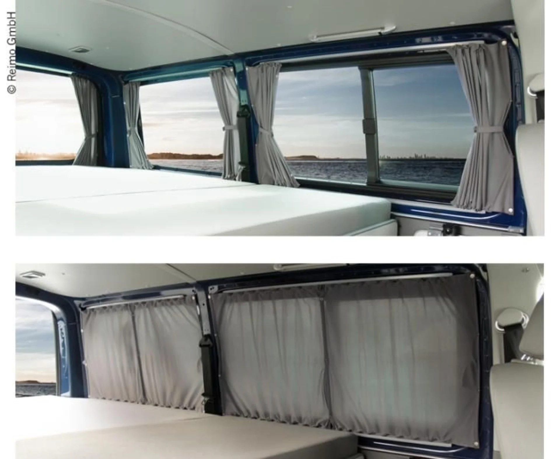 Vorhang System bordeaux/schw.,Renault Trafic ab Bj. 2015/LR