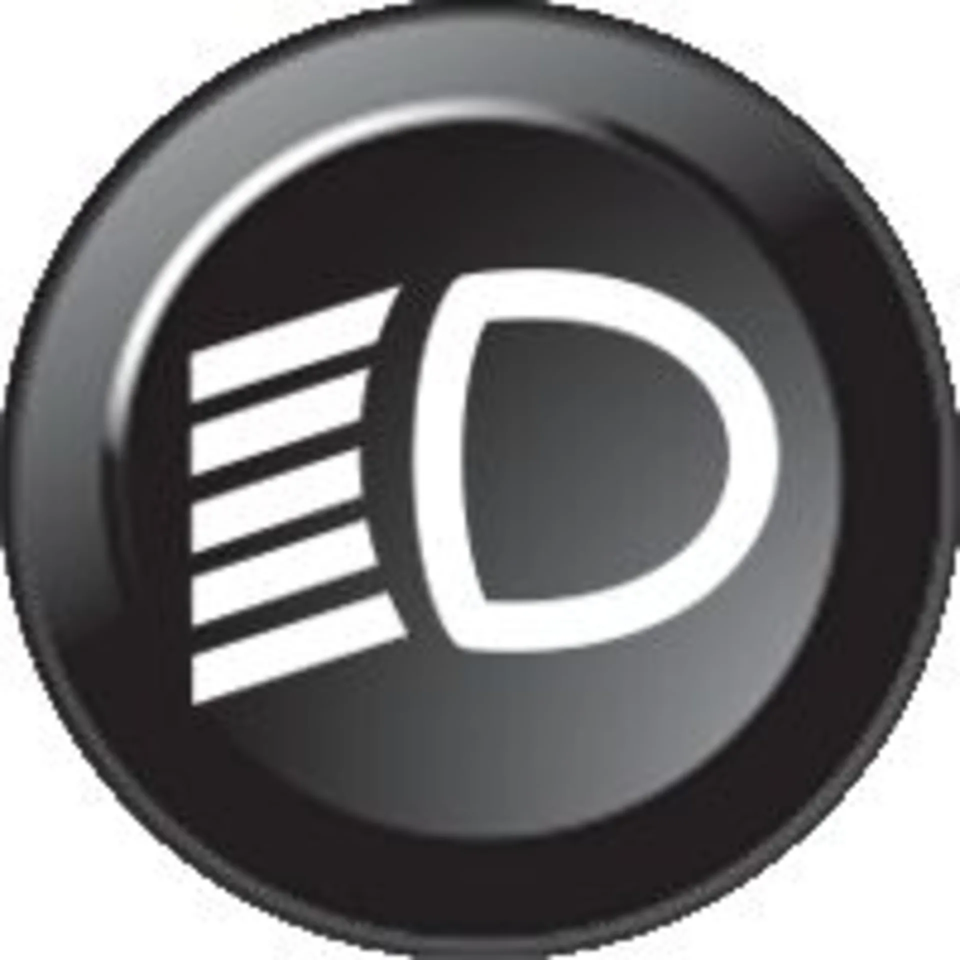 Emplacement du symbole : phare de 15 mm / feux de croisement