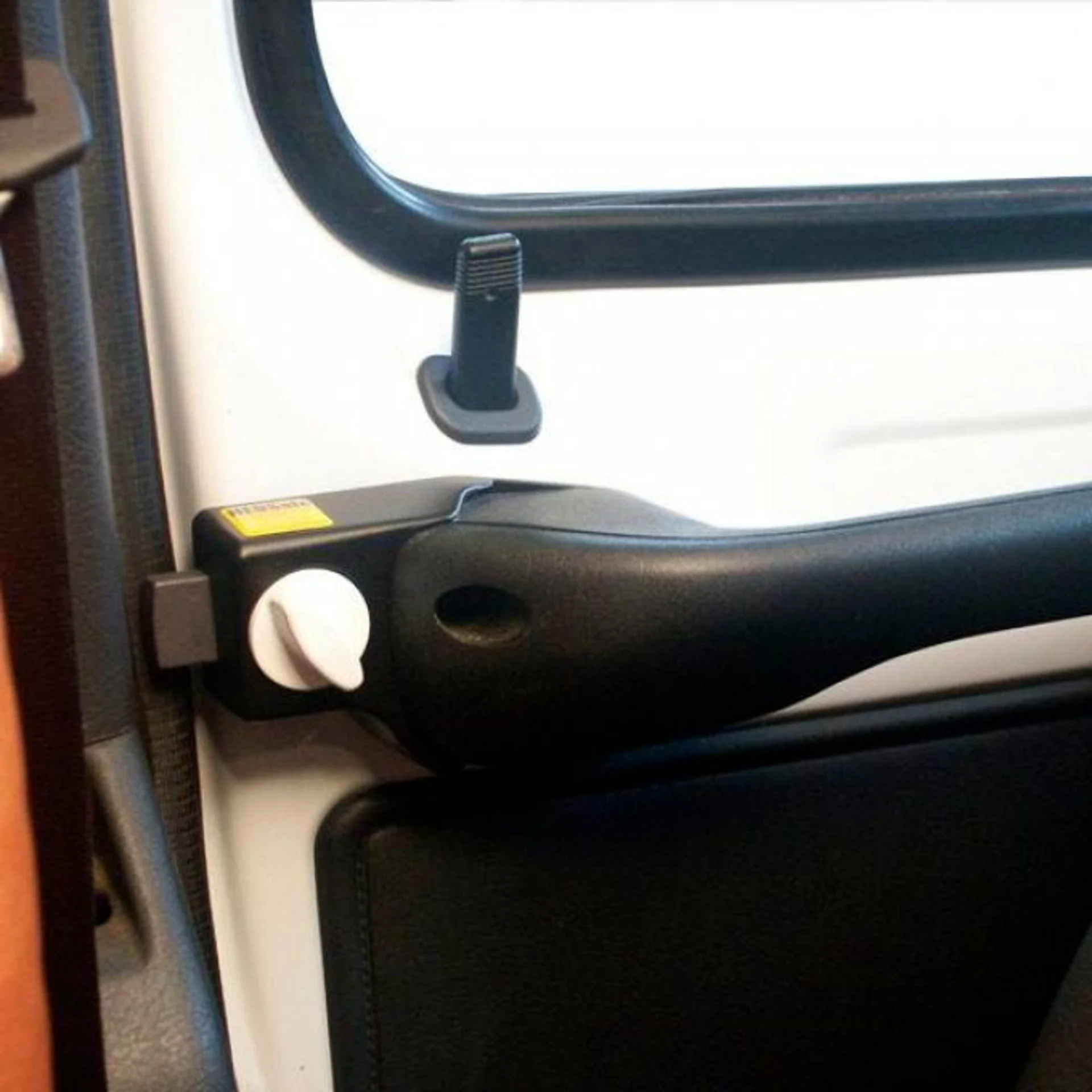 Serrure à pêne dormant HEOsafe pour portes de cabine (Fiat Ducato 230, Peugeot Boxer, Citroën Jumper 1994 - 2002)