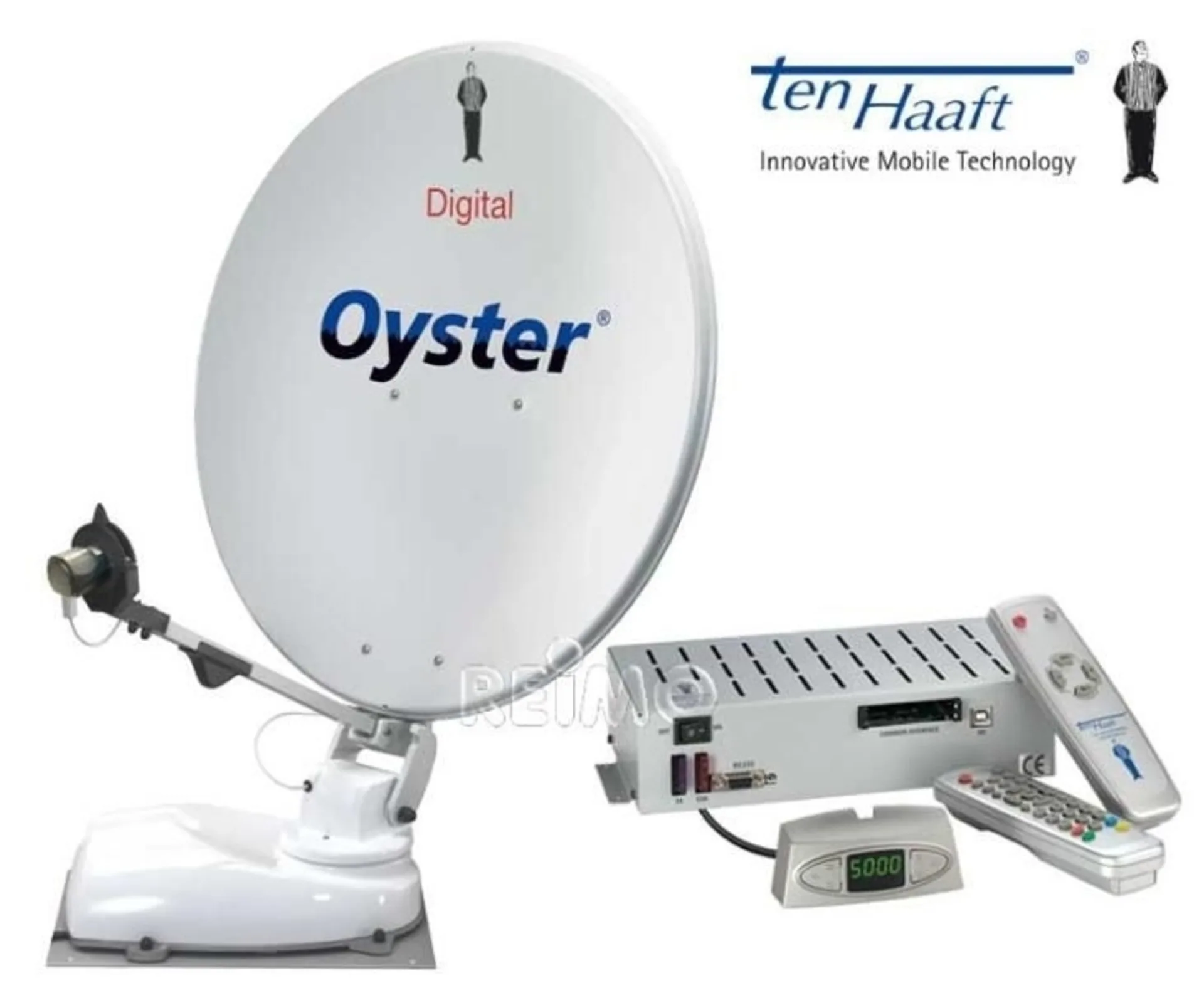 Satellitenanlage Oyster 85 Digital Twin CI ohne SKEW