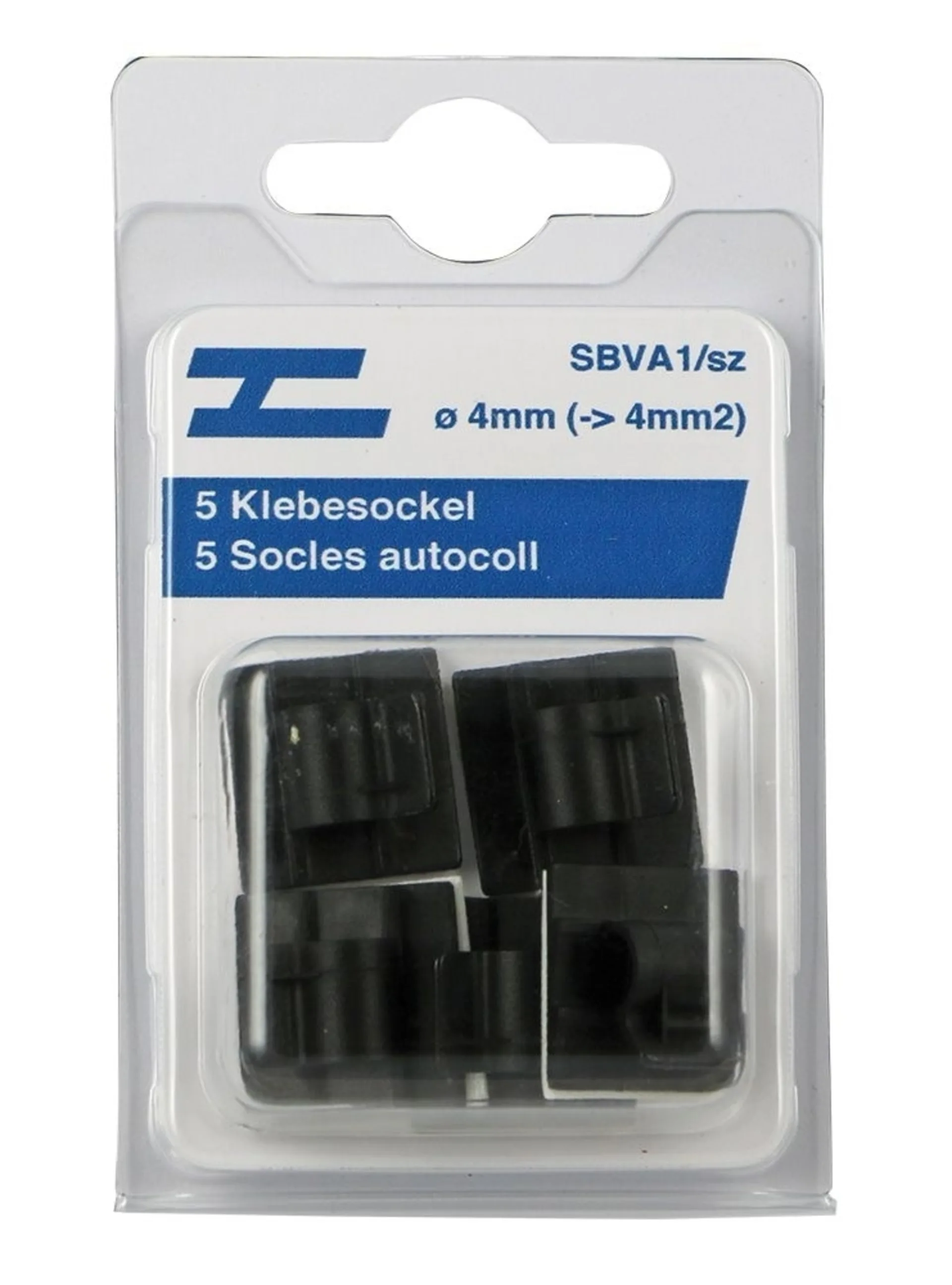 5 Klebesockel für Kabel -6.0mm2 ø 4.8mm