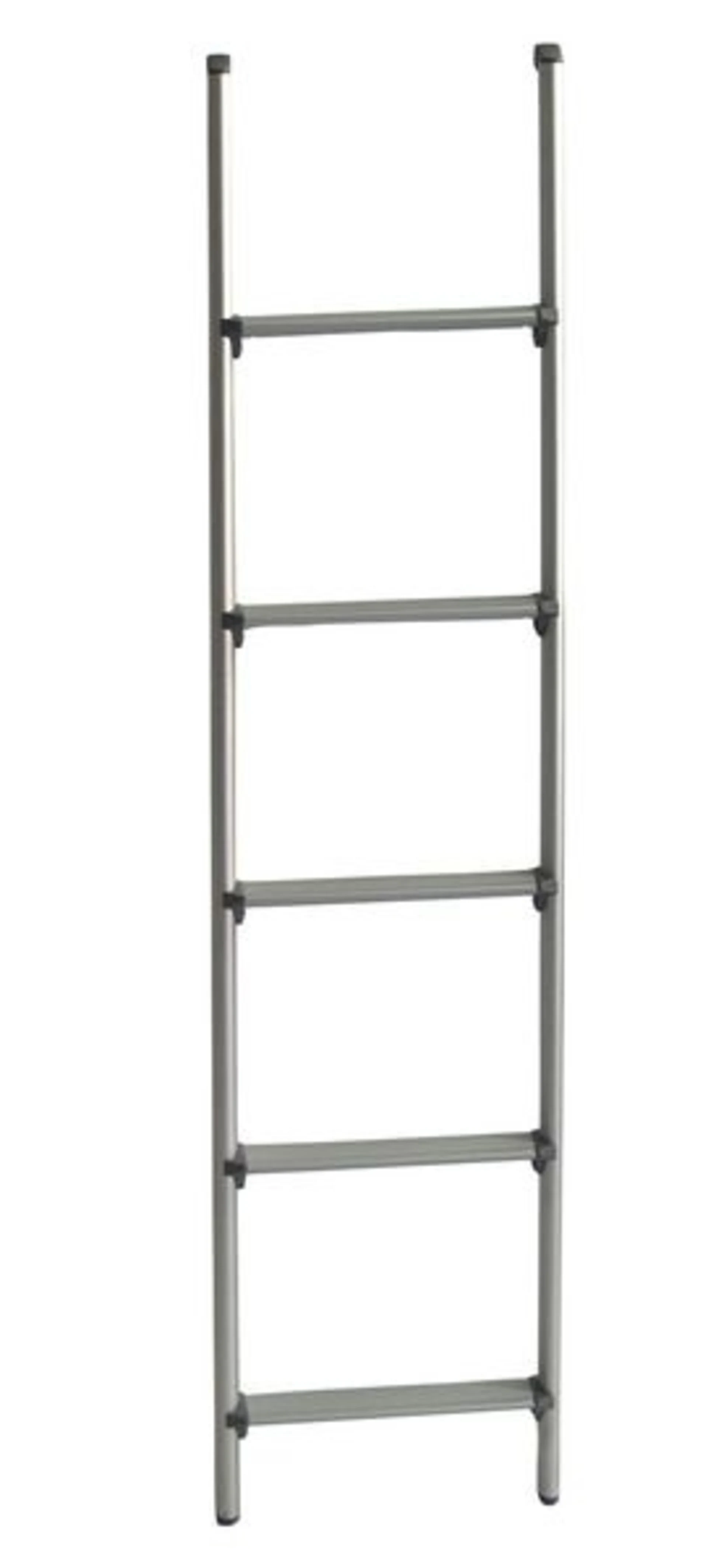 Échelle en aluminium 5 marches, longueur 130cm, largeur 28cm