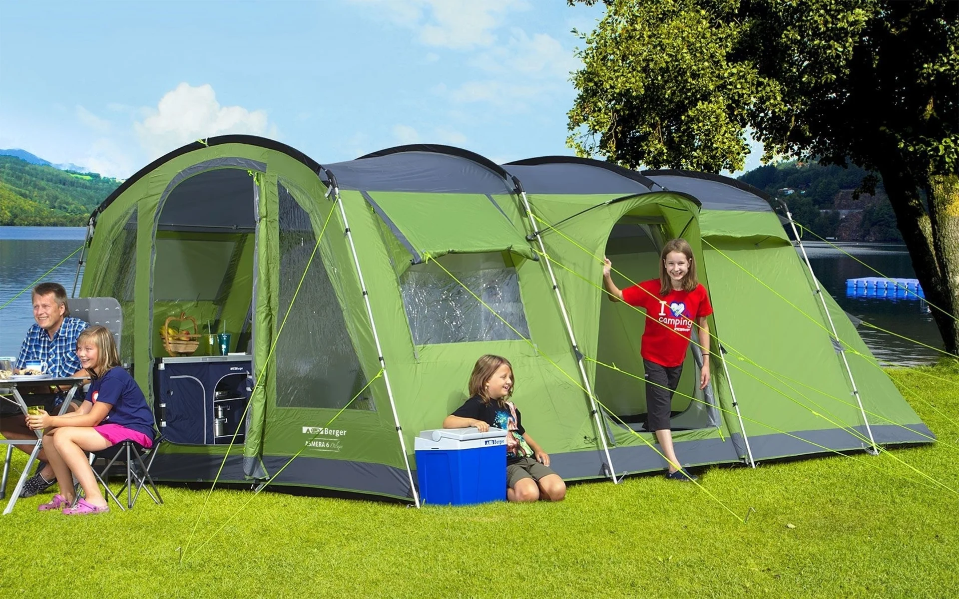 Berger Asmera 6 Familienzelt