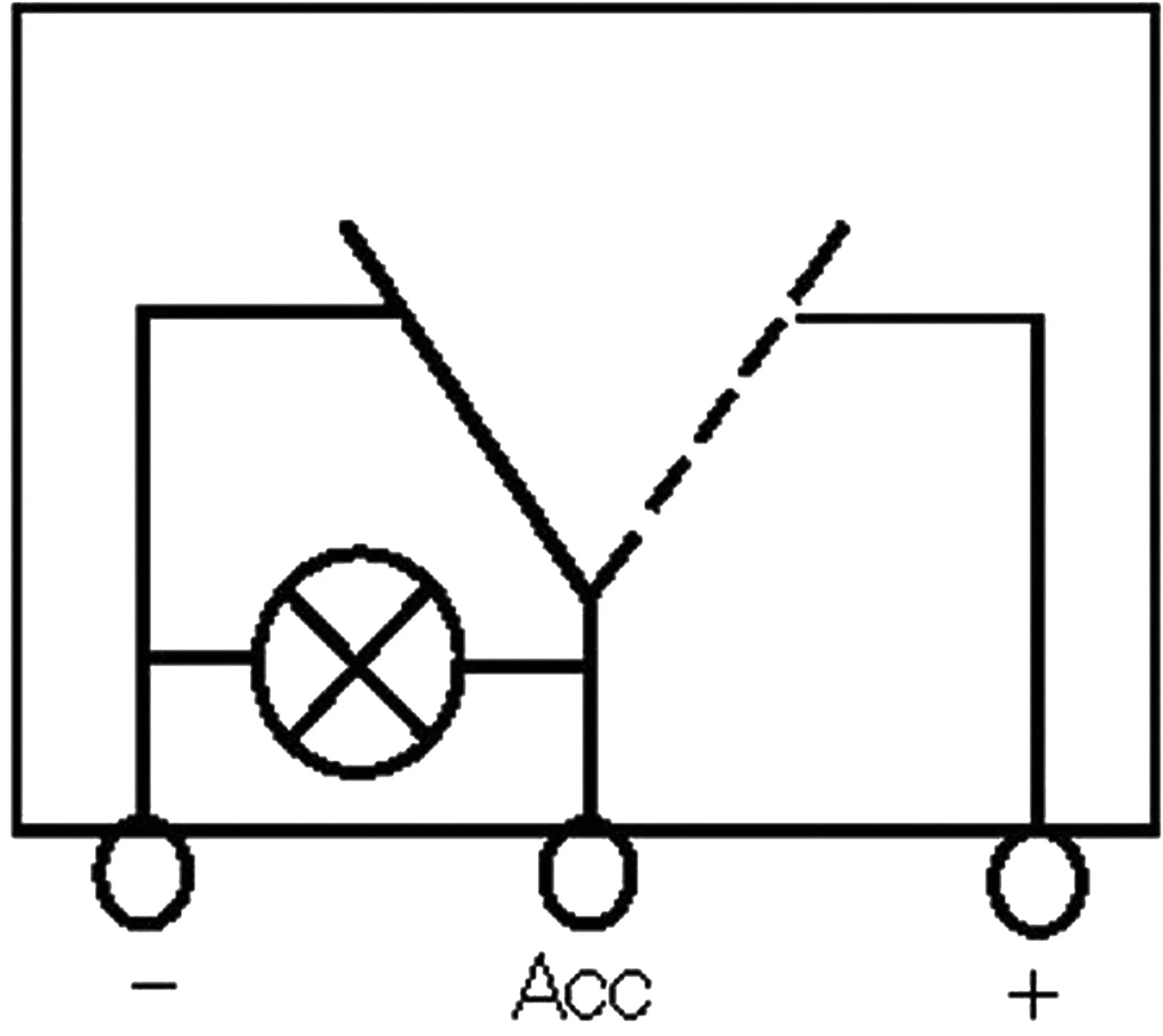 Hella - Wippschalter grün beleuchtet 12V
