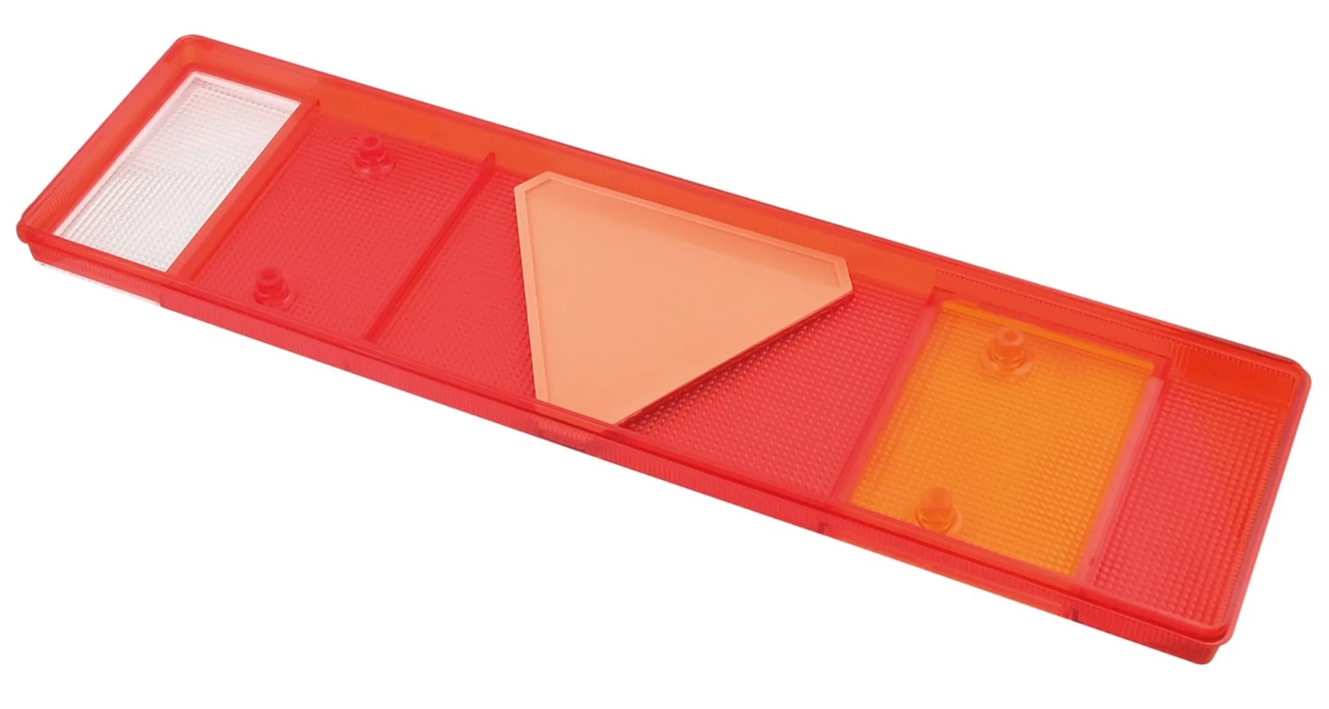 Verre de rechange droit avec triangle