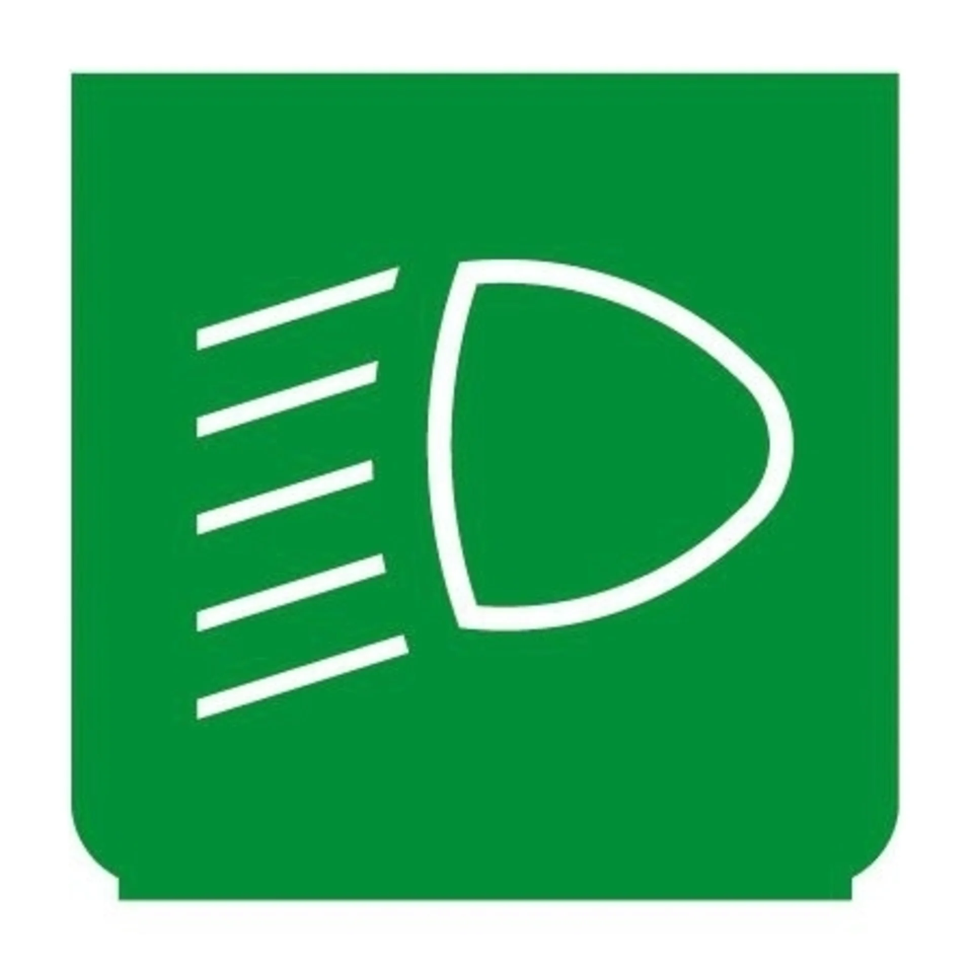 Emblème - Phare vert
