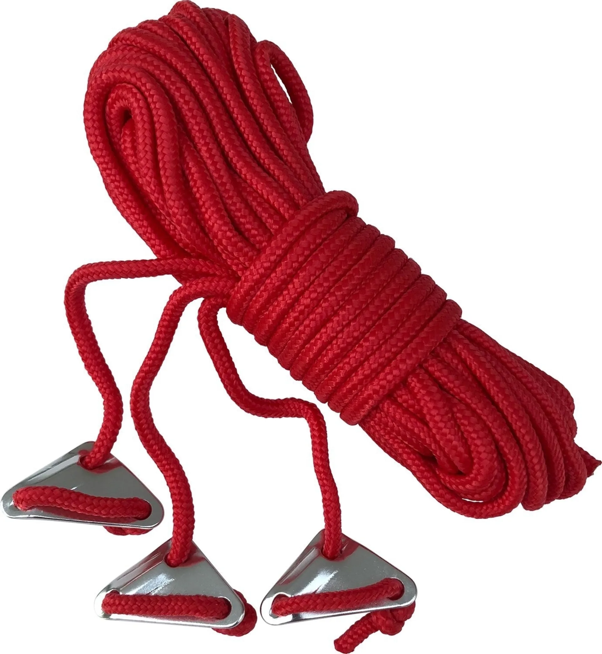 Bent Abspannleinen 3er Set Red