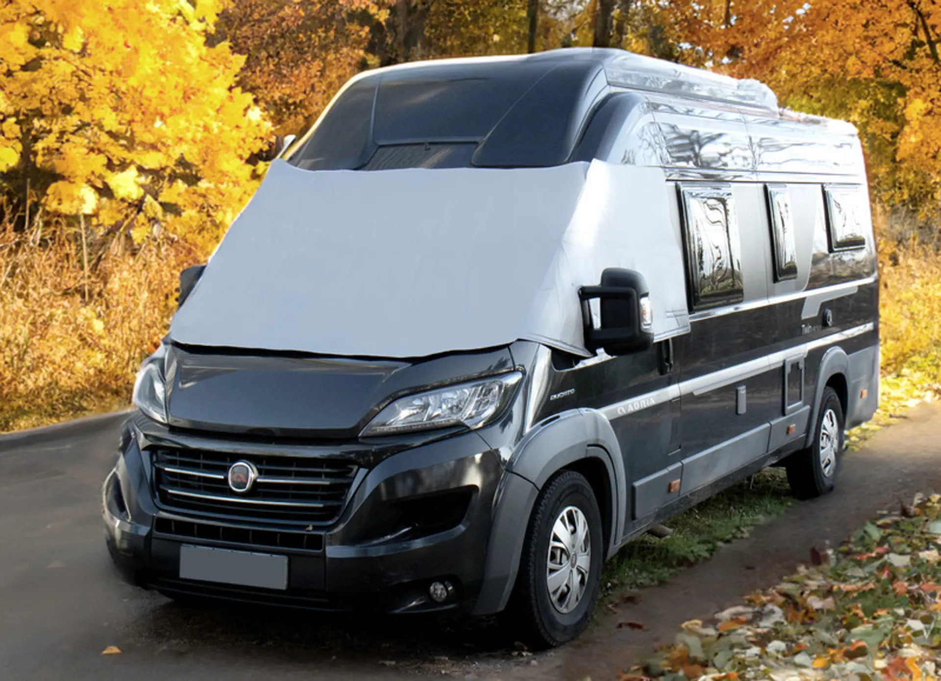 Thermoschutz Fahrerhausscheibe VW T5 2006-2014, ohne Klettverschluss