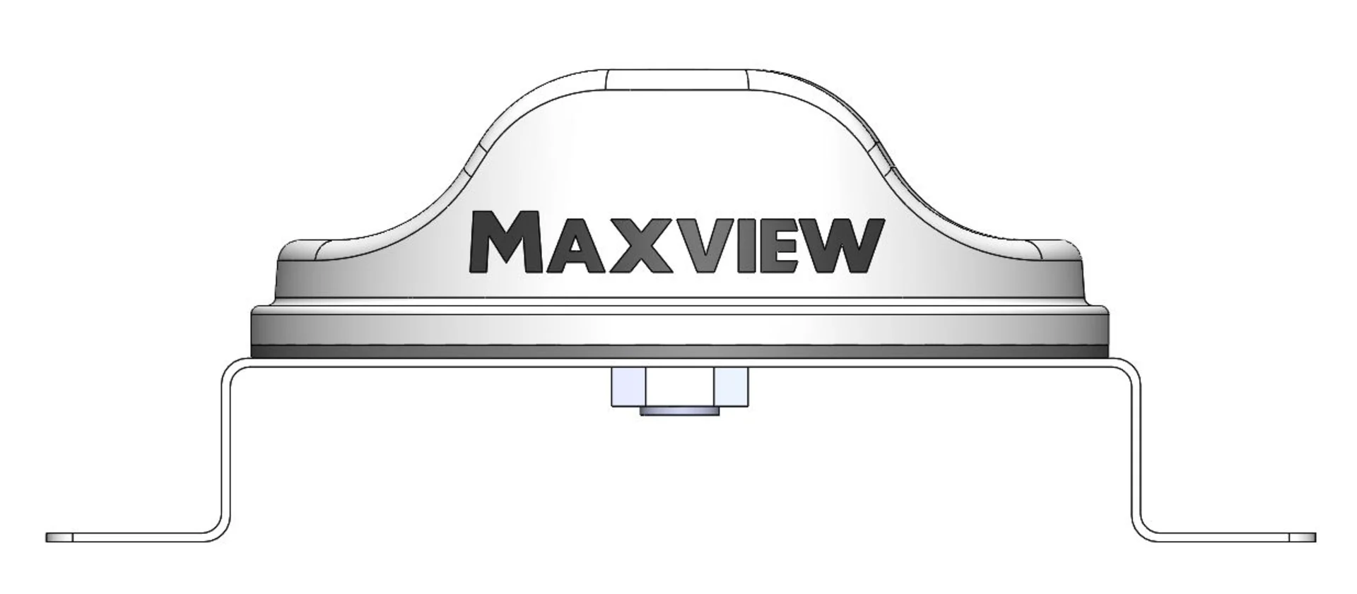Maxview Roam support de toit blanc